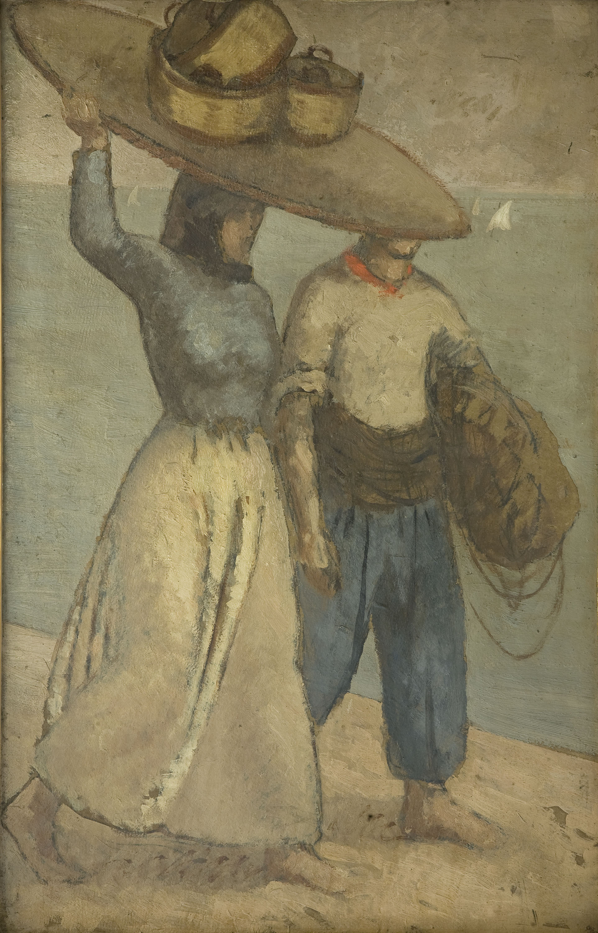 image for: Juli González - Pescadors catalans - Cap a 1910-1914