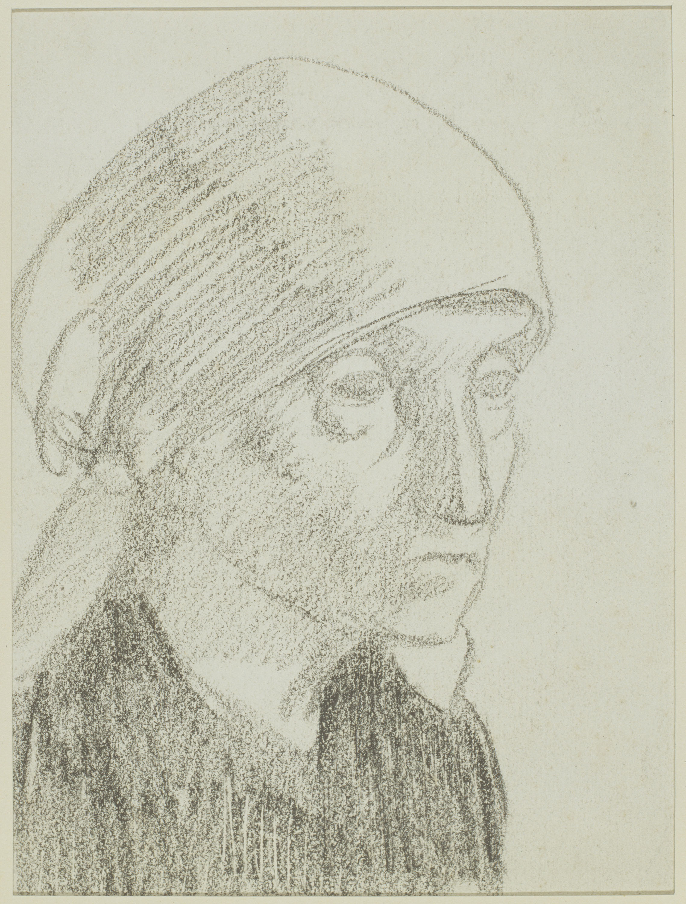 image for: Juli González - Mère de l&#039;artiste en paysanne nº 7 (Mare de l&#039;artista com a camperola núm. 7) - Cap a 1926-1927