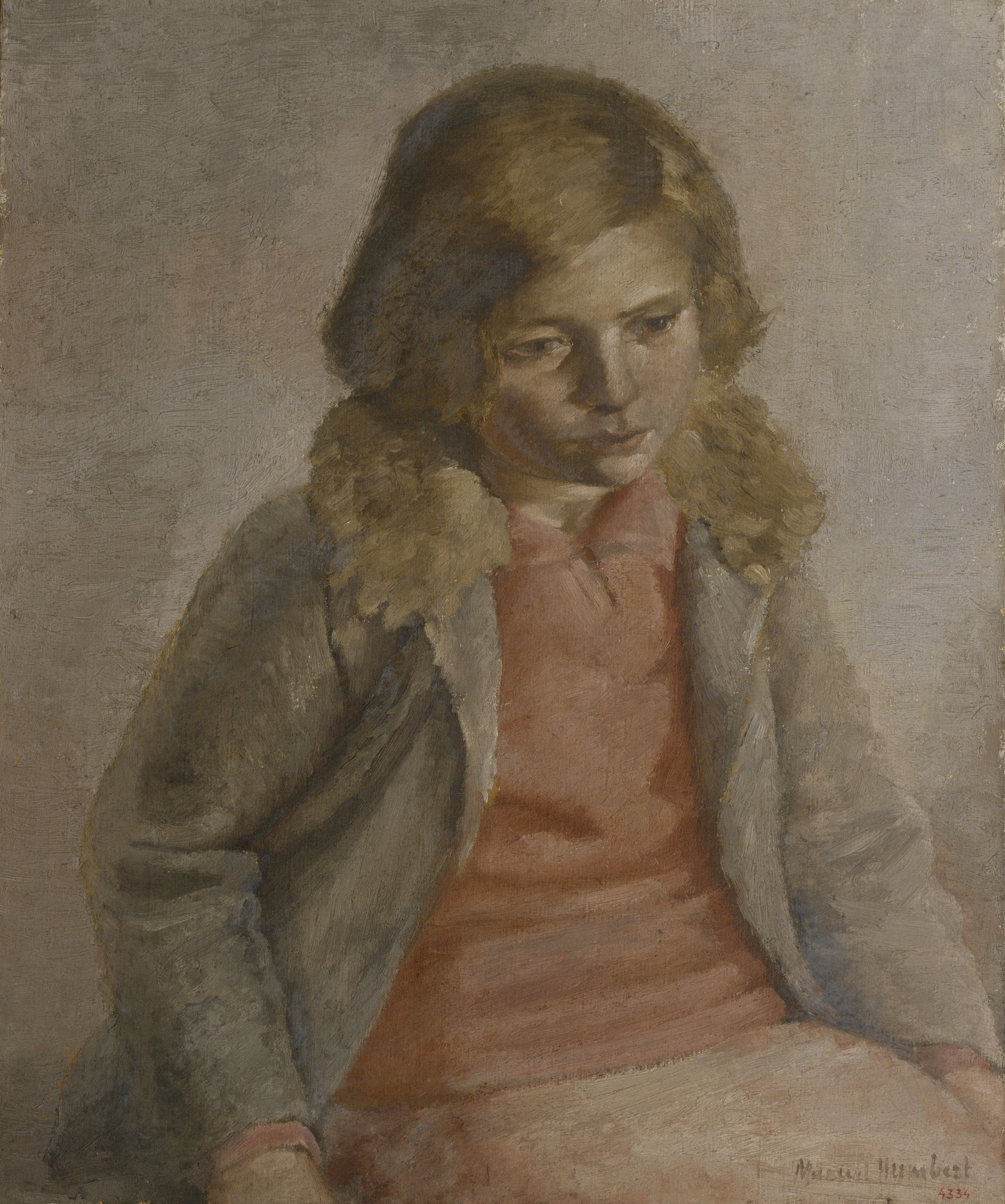 image for: Manuel Humbert - Noia asseguda - Cap a 1929