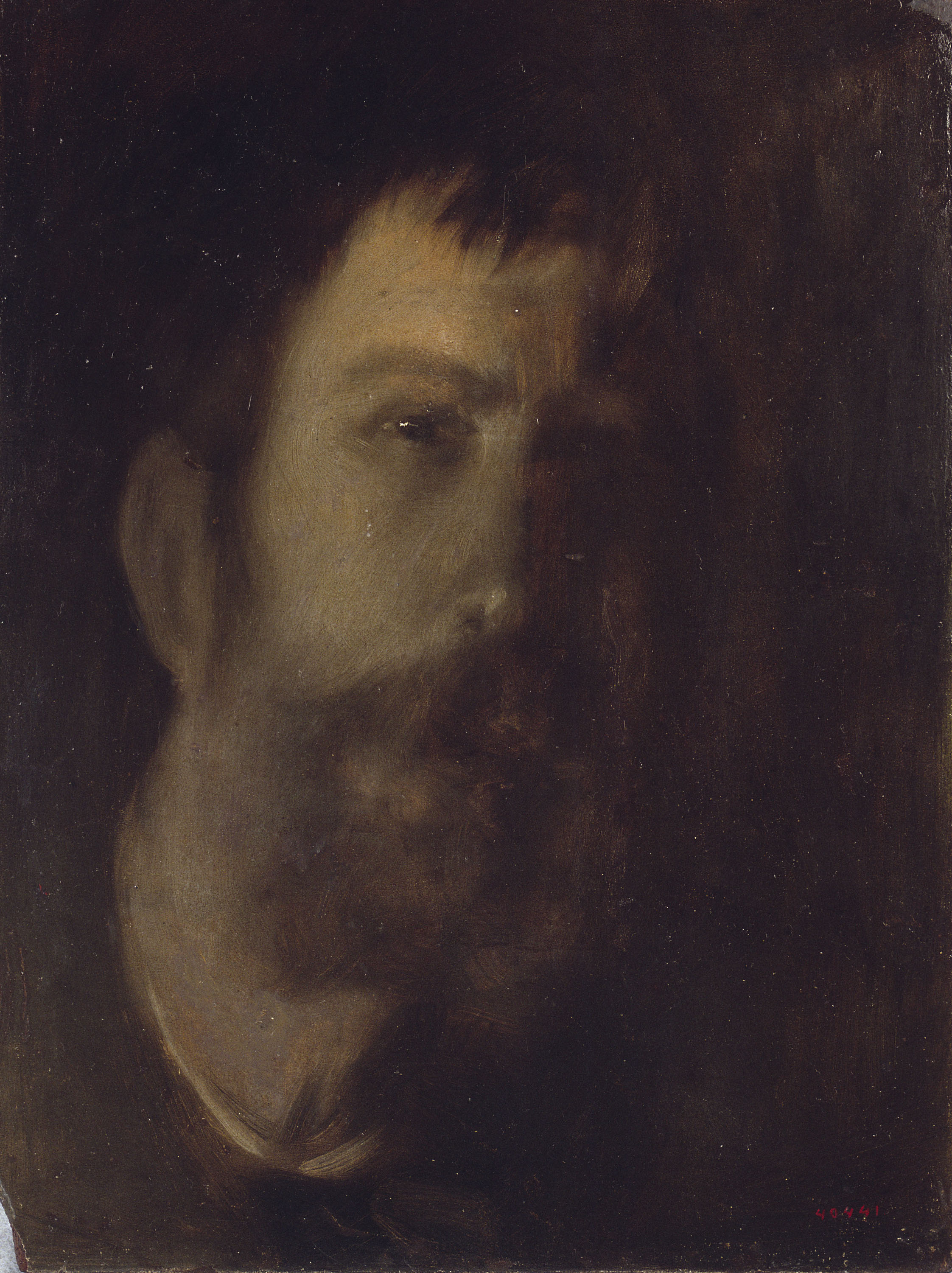 image for: Henri Lerolle - Autoretrat - Cap a 1903