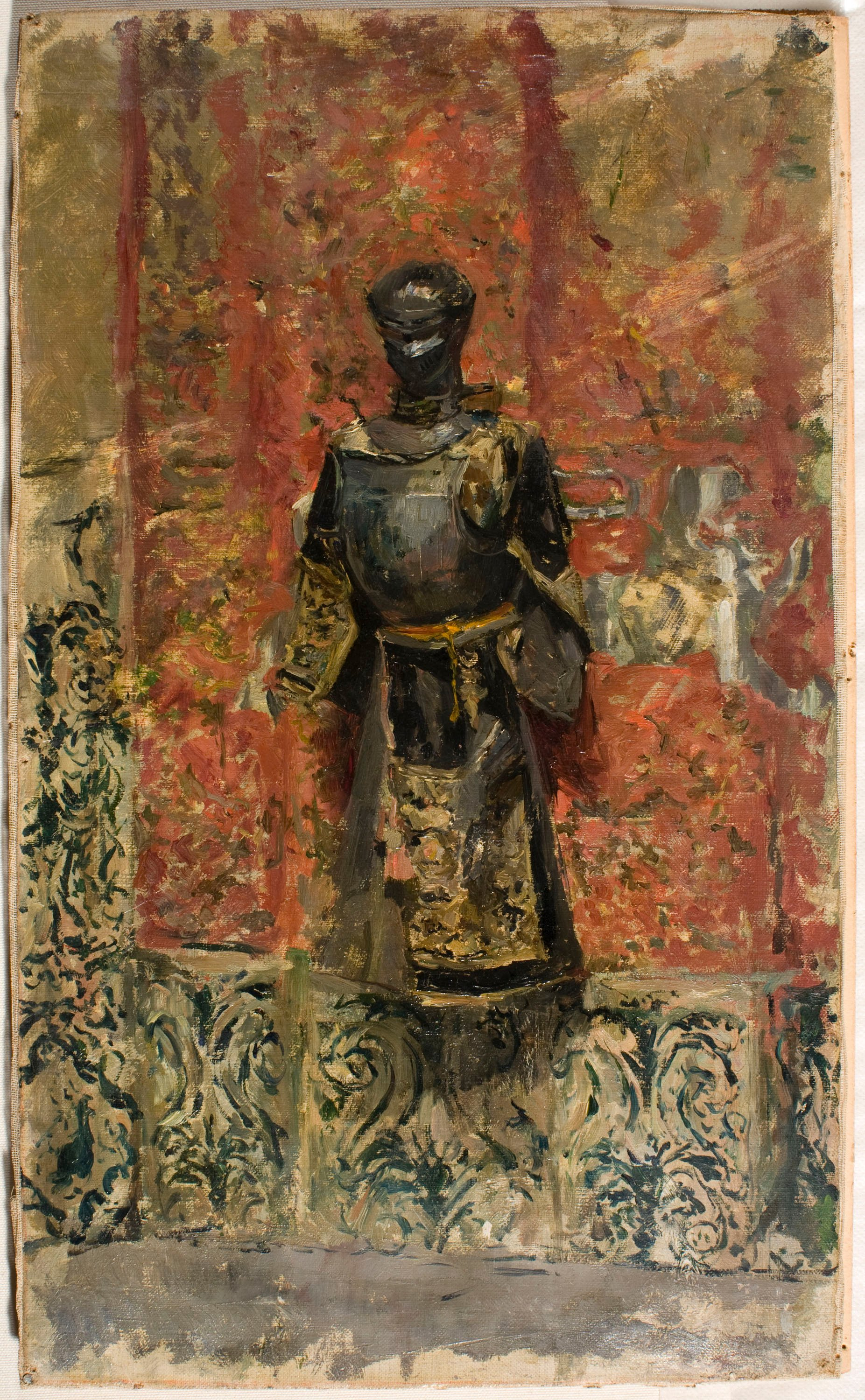 image for: Ricardo de Madrazo - Estudi de maniquí amb cuirassa i dalmàtica - Roma, 1874