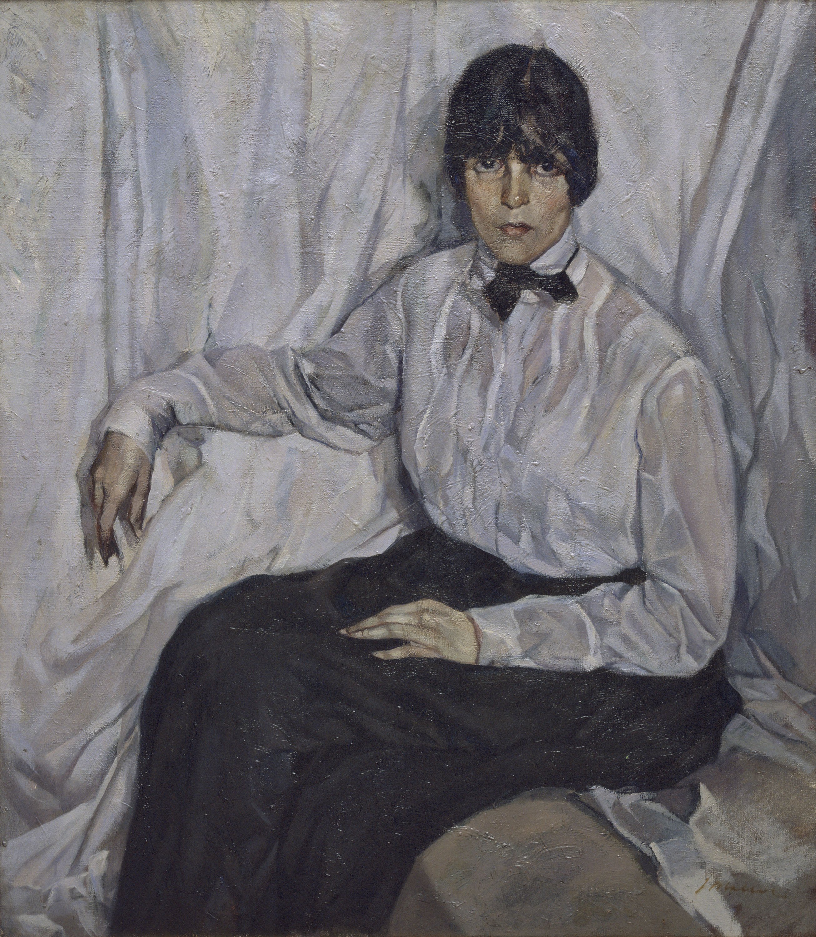 image for: Ignasi Mallol - Retrat de la senyora X - 1918