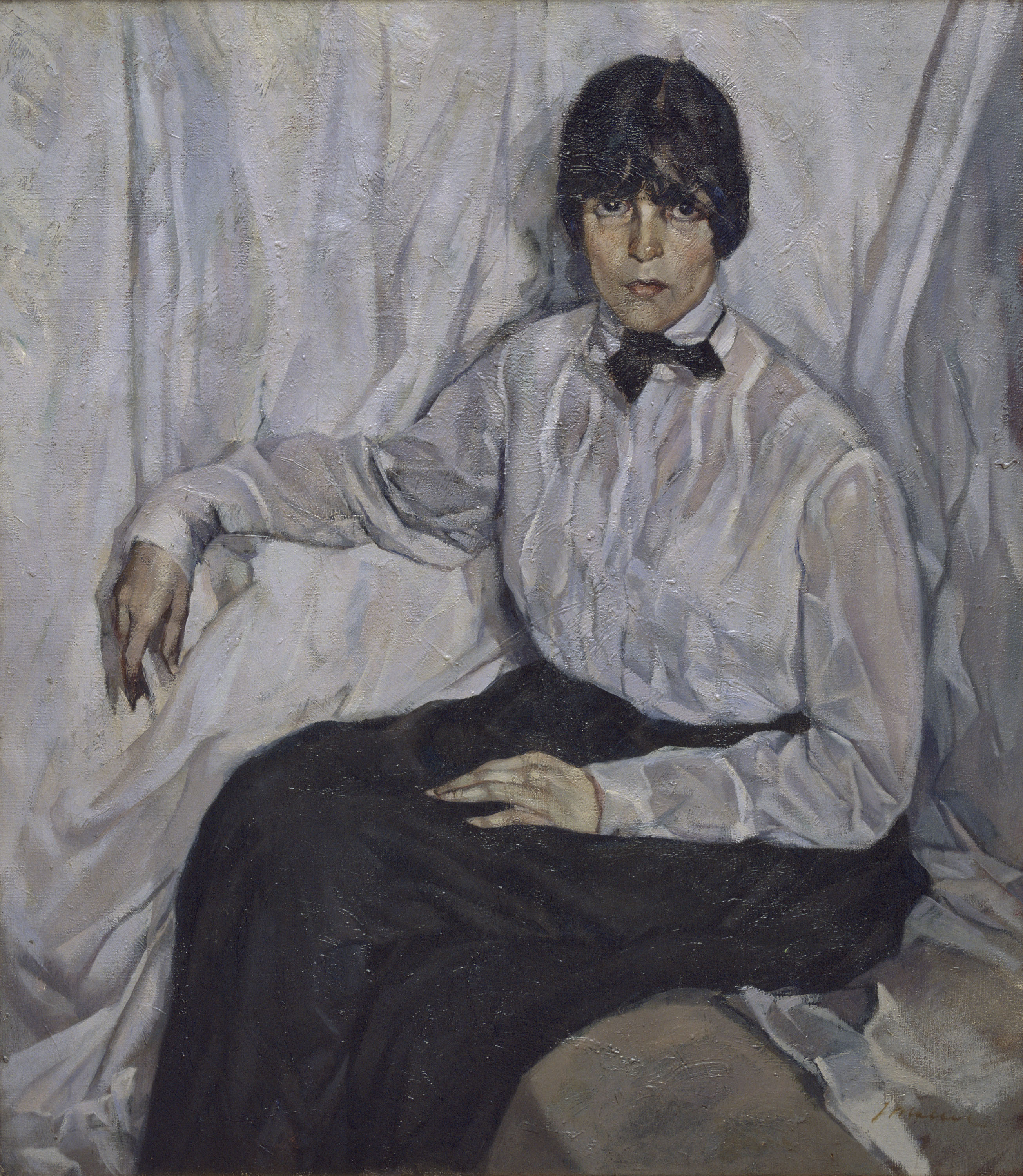 image for: Ignasi Mallol - Retrat de la senyora X - 1918