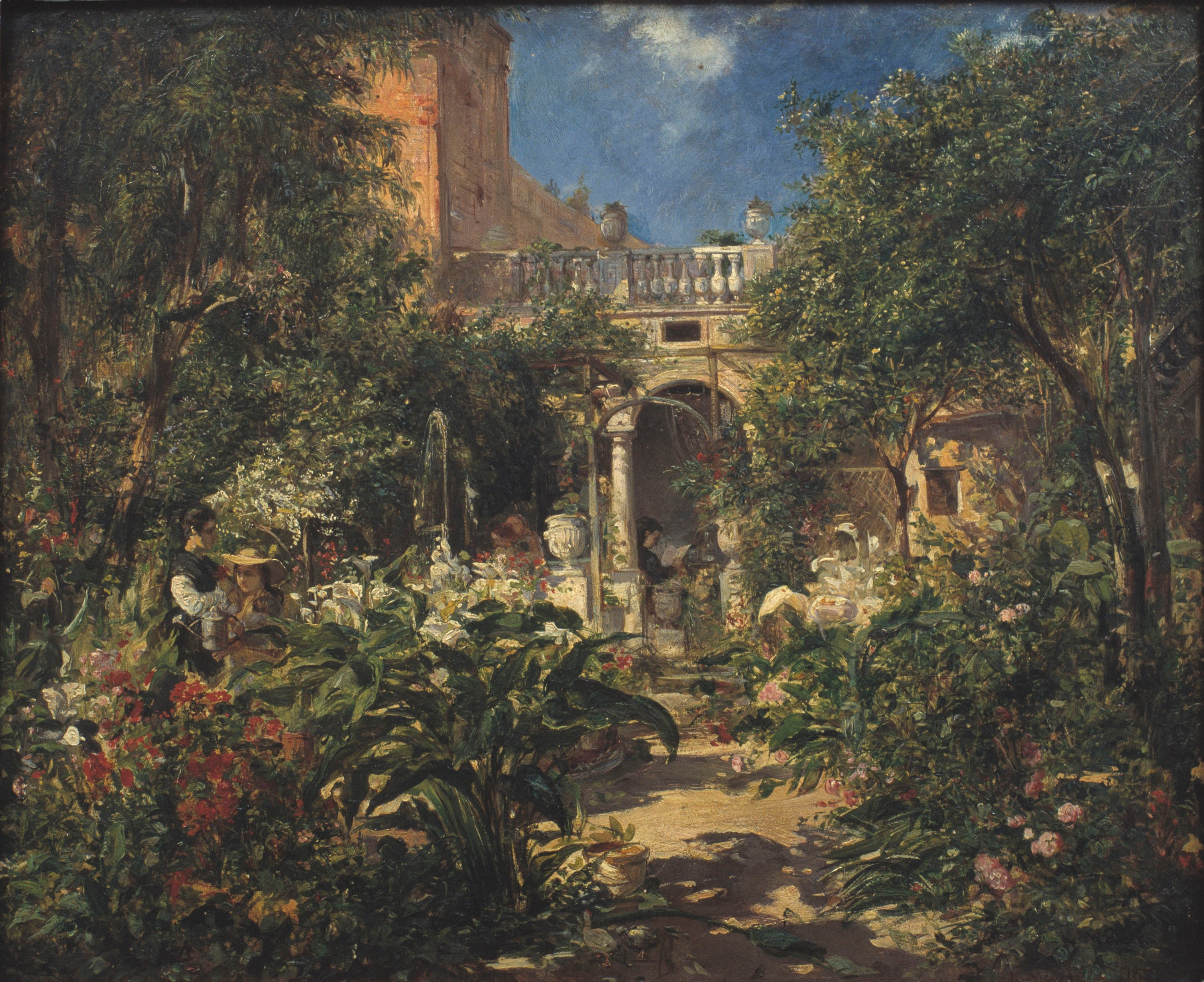 image for: Ramon Martí i Alsina - Torre neoclàssica amb jardí a Sant Gervasi - 1875