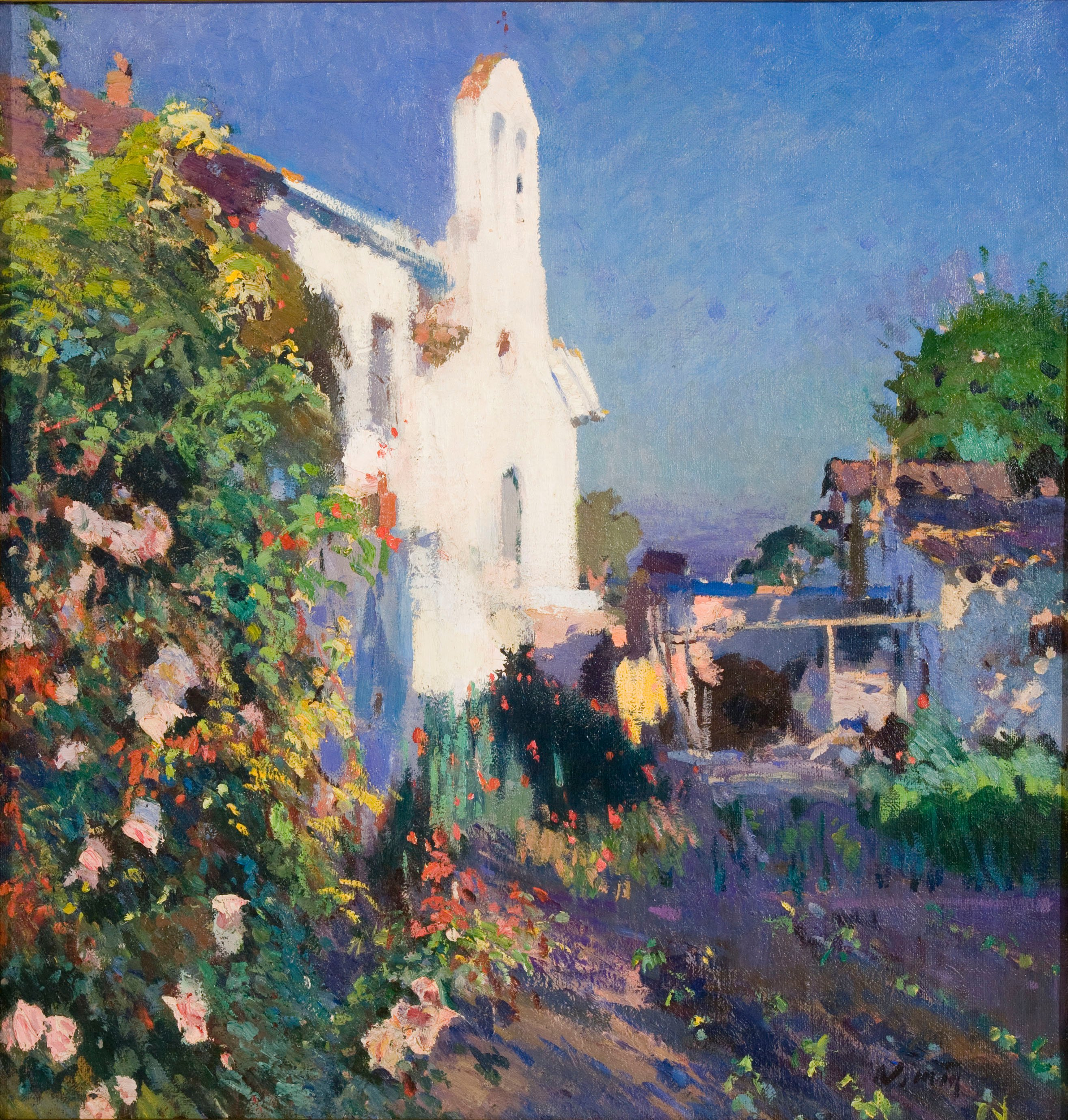 image for: Joaquim Mir - L&#039;ermita de Sant Joan (Vilanova i la Geltrú) - Cap a 1922-1928