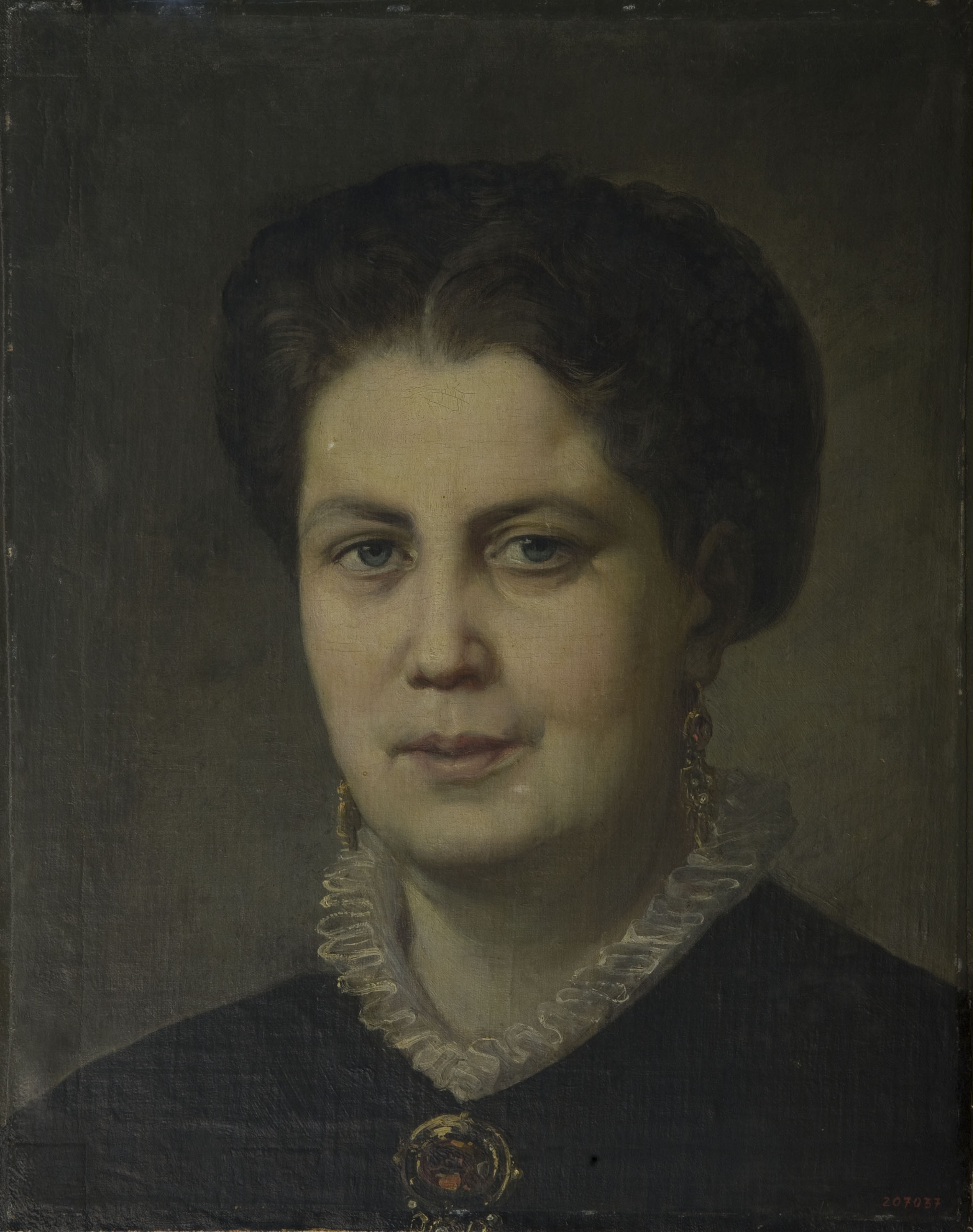 image for: Josep Nin - Retrat d&#039;Anna Maria Tudó i Sansalvador - Cap a 1886