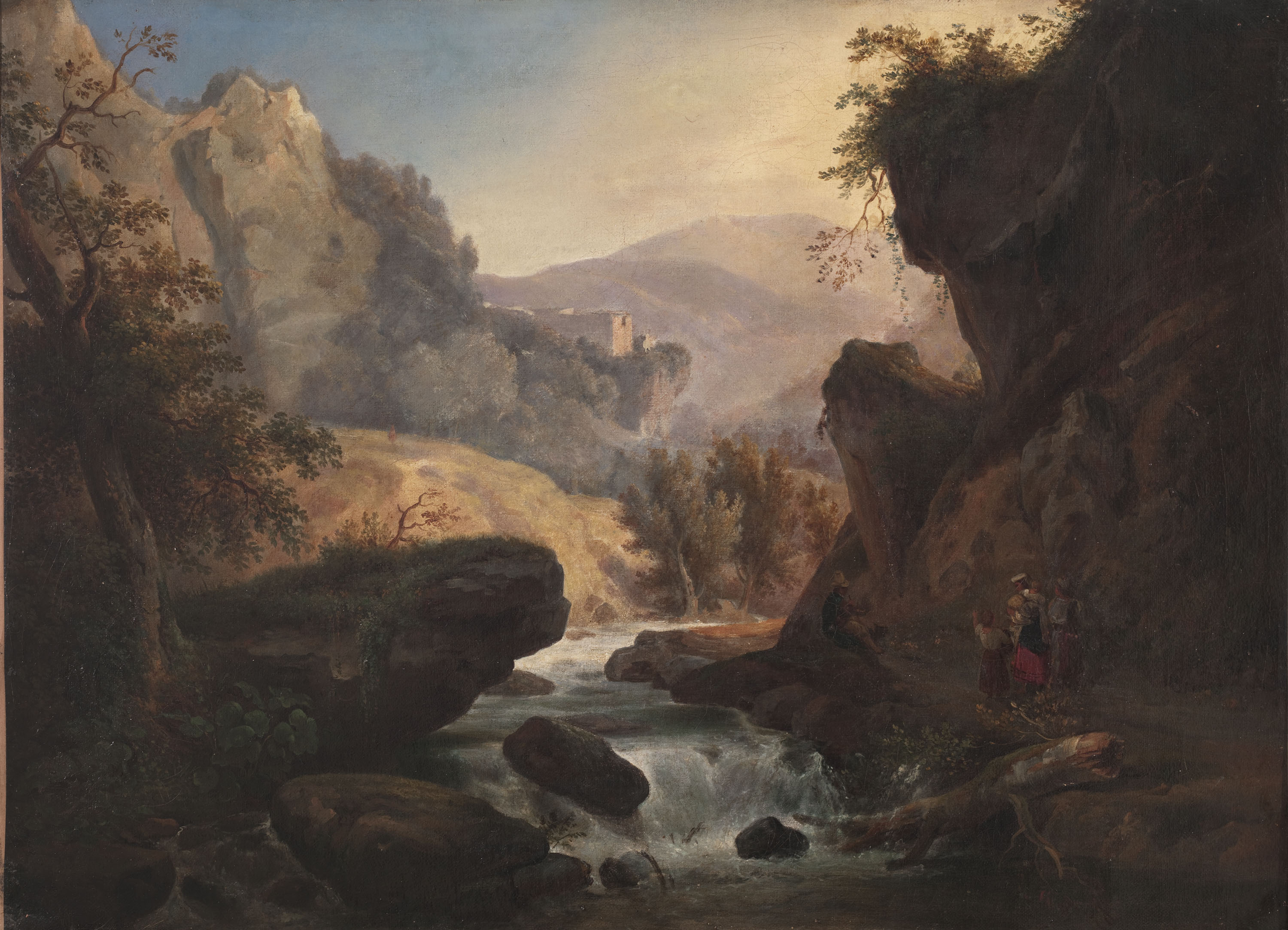 image for: Francesc Jubany - Paisatge fluvial - Cap a 1851-1852