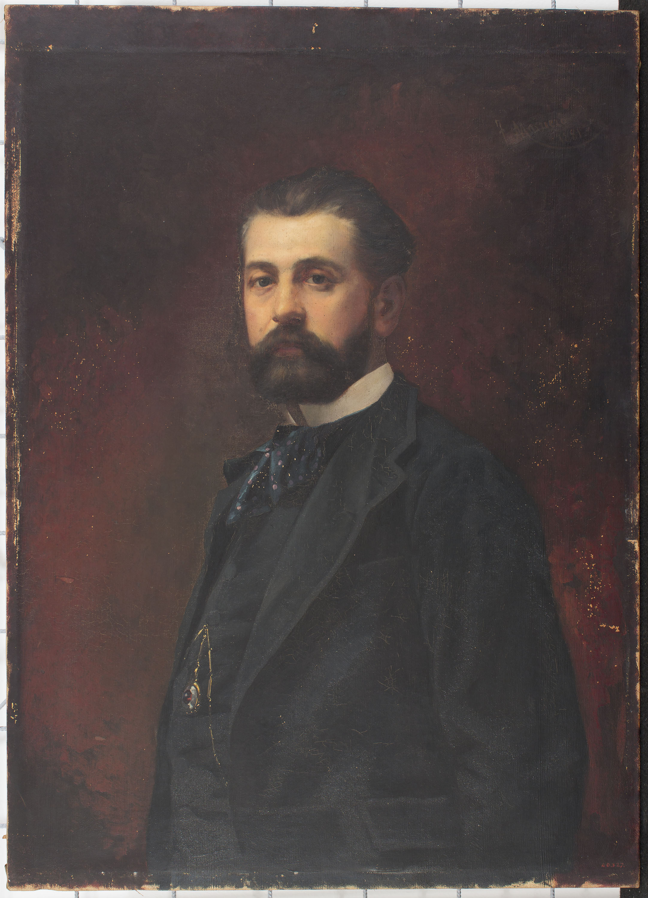 image for: Francesc Masriera - Retrat de Lluís Pomar Forteza - 1881