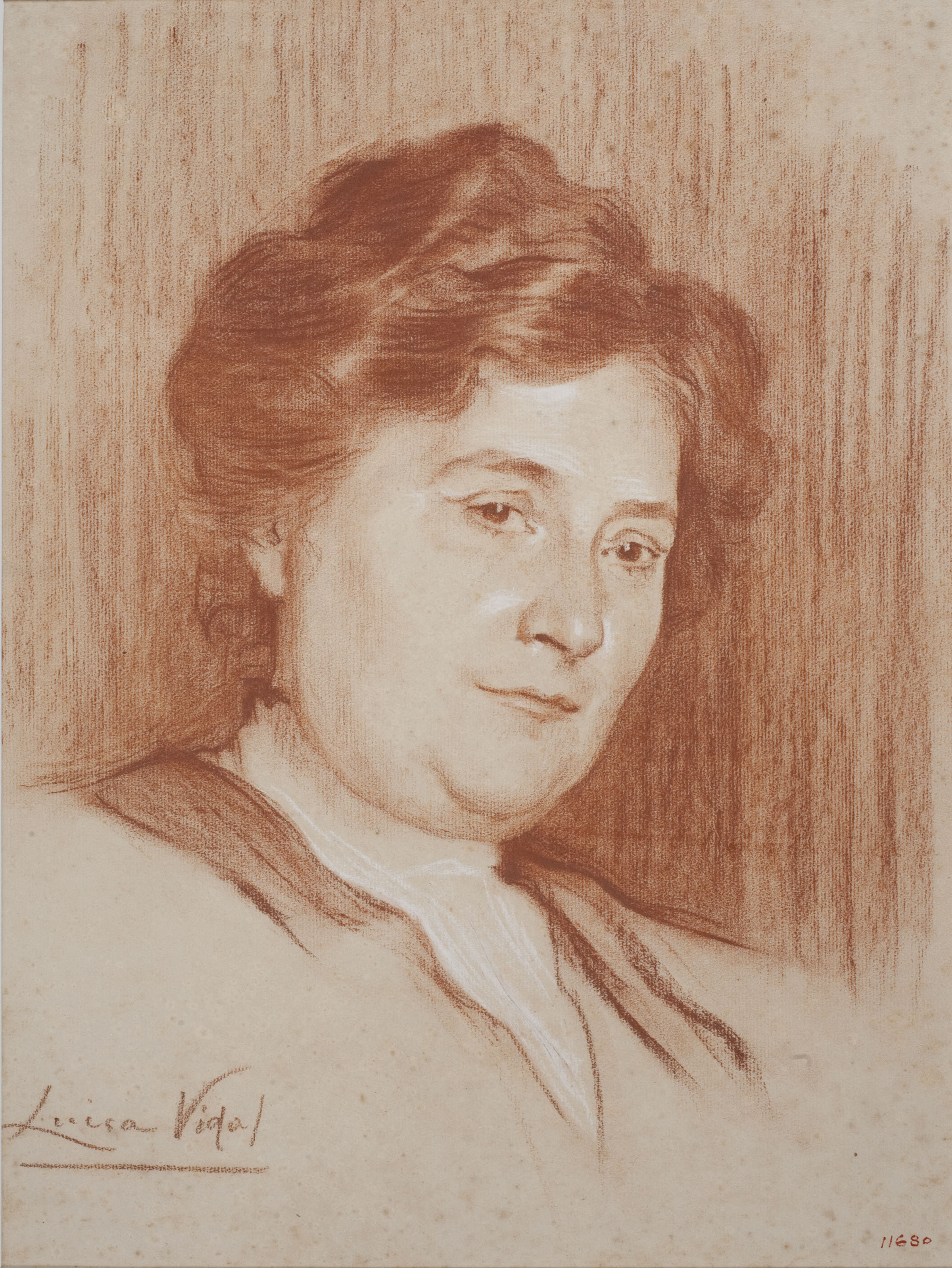 image for: Lluïsa Vidal - Retrat de la compositora Narcisa Freixas - Cap a 1914