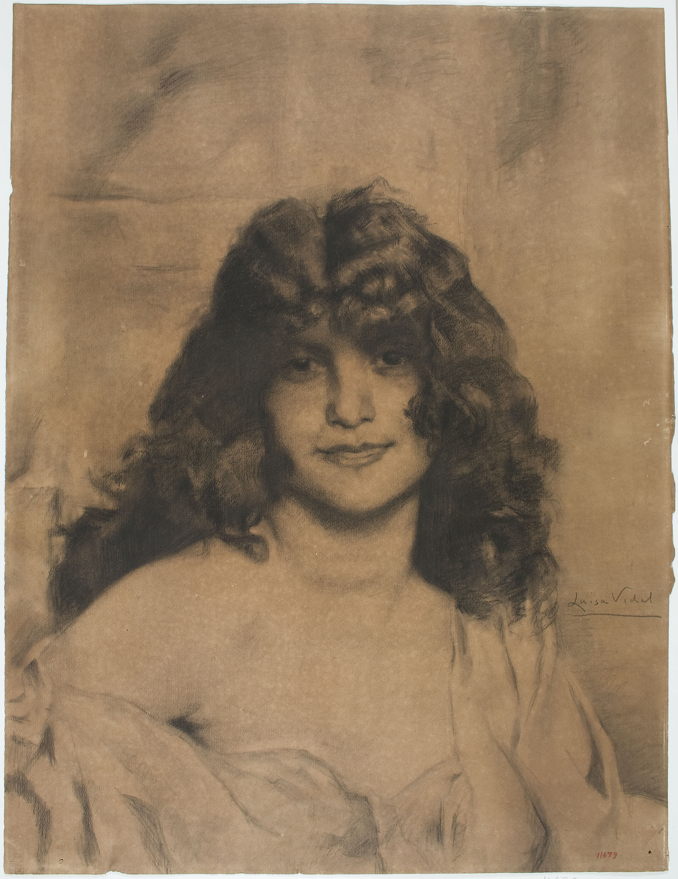 image for: Lluïsa Vidal - Còpia del bust de «Salomé» d&#039;Henri Regnault - Cap a 1895-1910