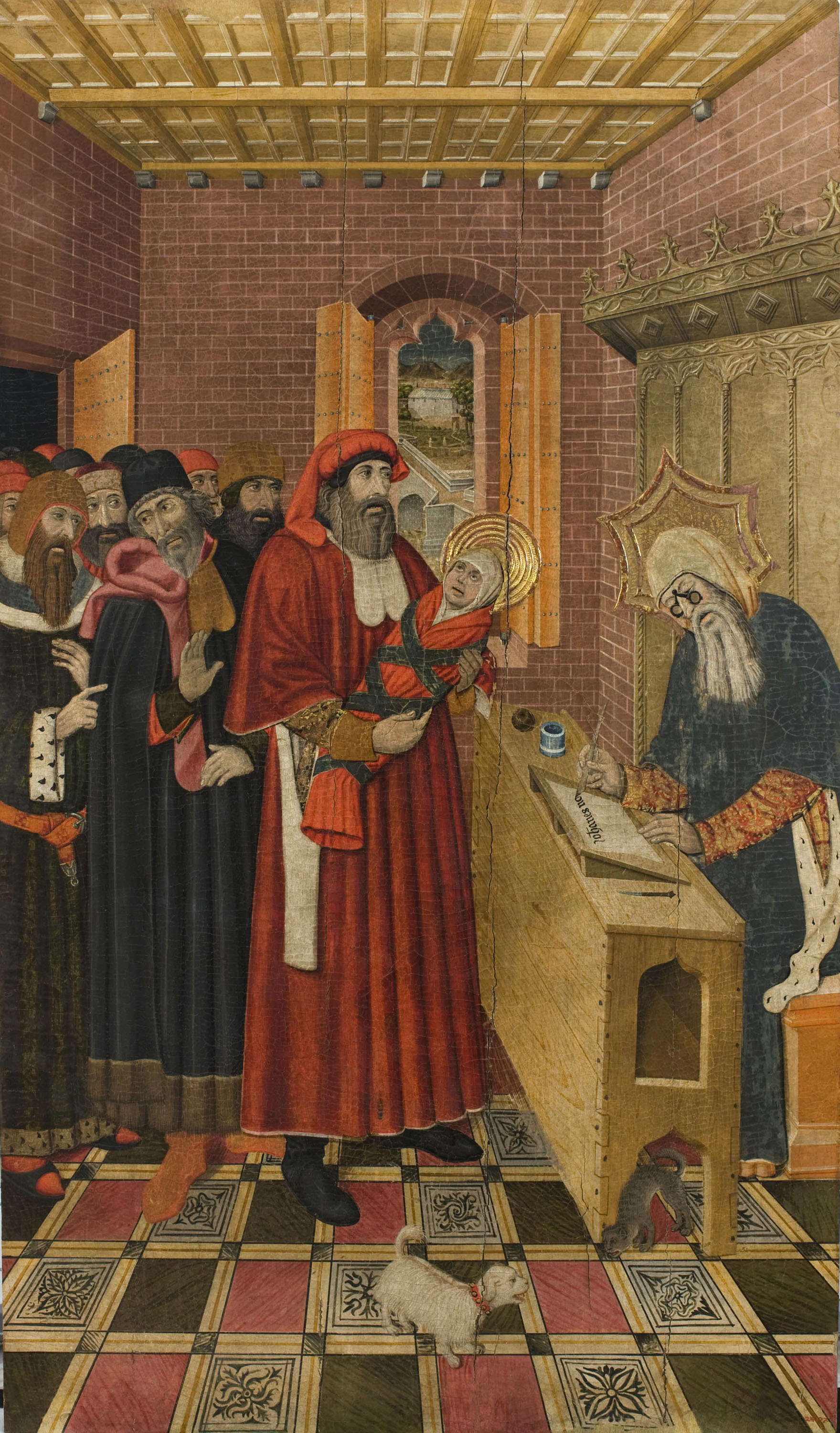 image for: Pere Garcia de Benavarri - Inscripció del nom de sant Joan Baptista - Cap a 1473-1482