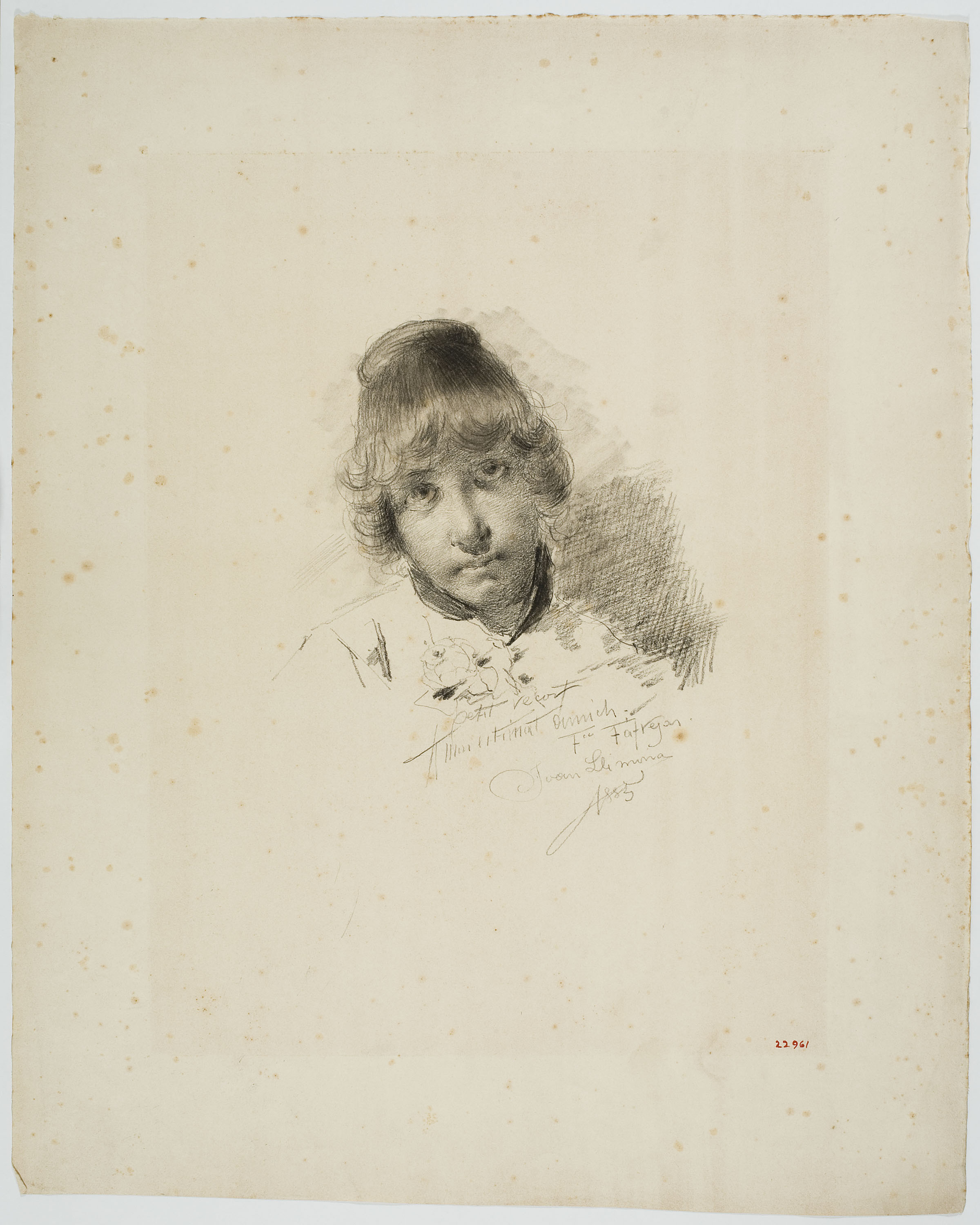 image for: Joan Llimona - Bust femení - 1885