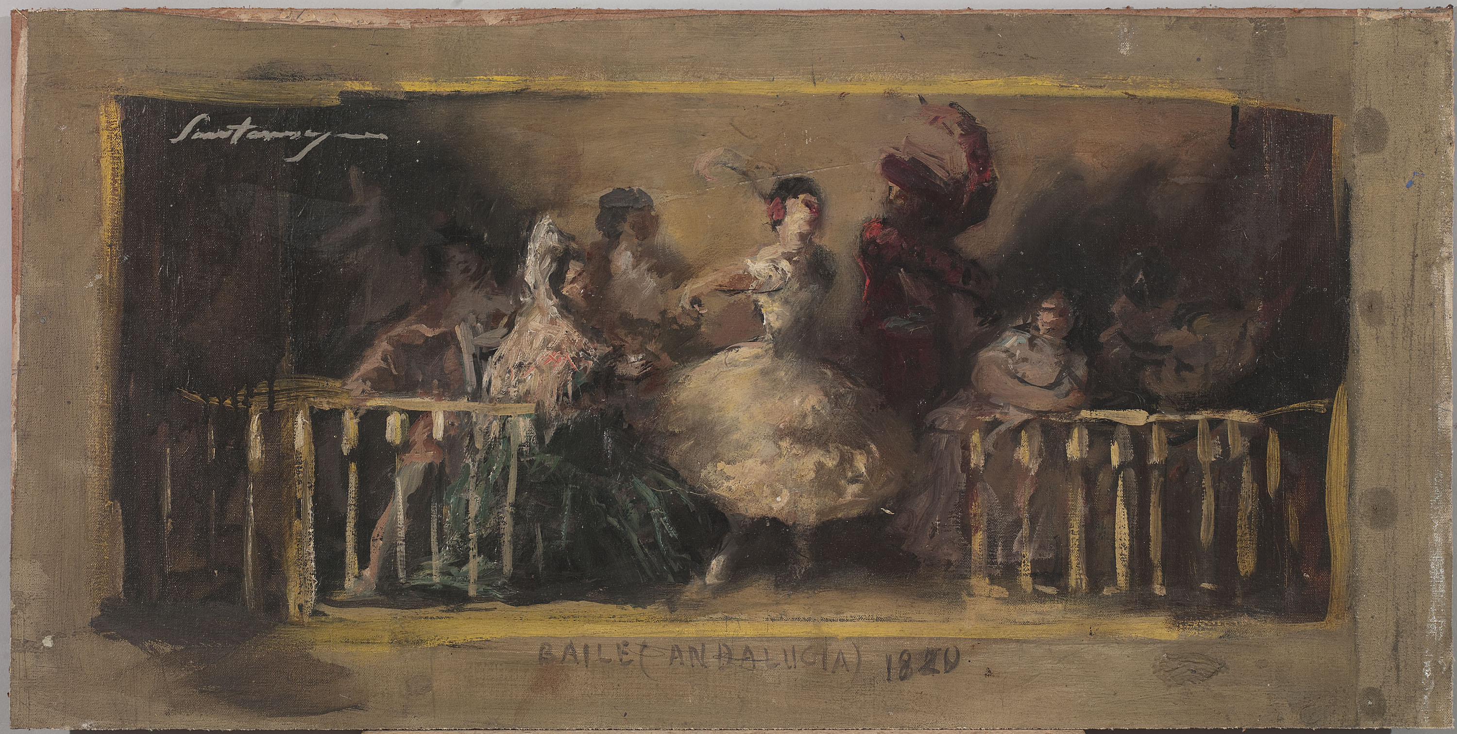 image for: Ernest Santasusagna - Ball andalús - Cap a 1940-1950