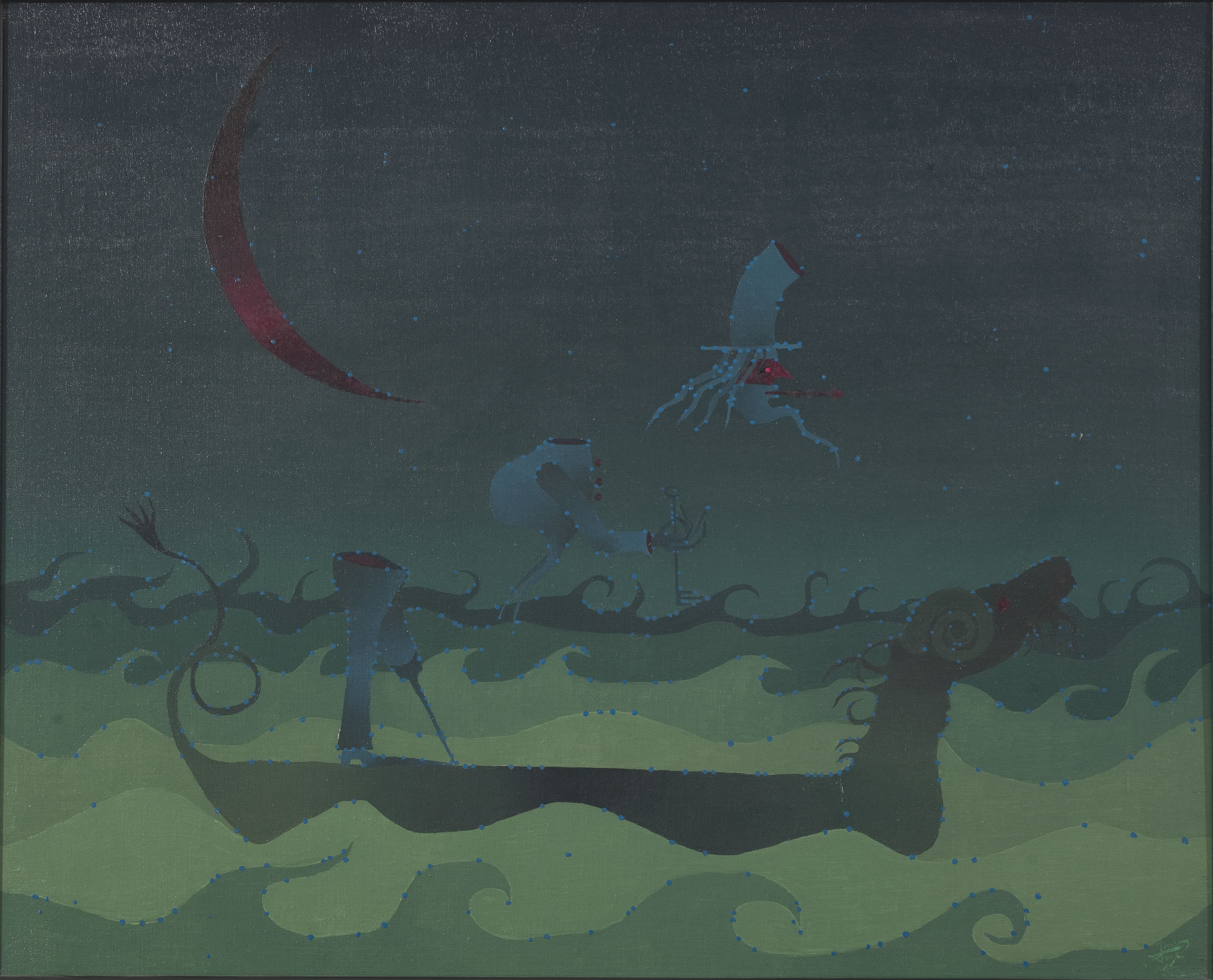 image for: Joan Ponç - Viatge nocturn, núm. 1 - 1982