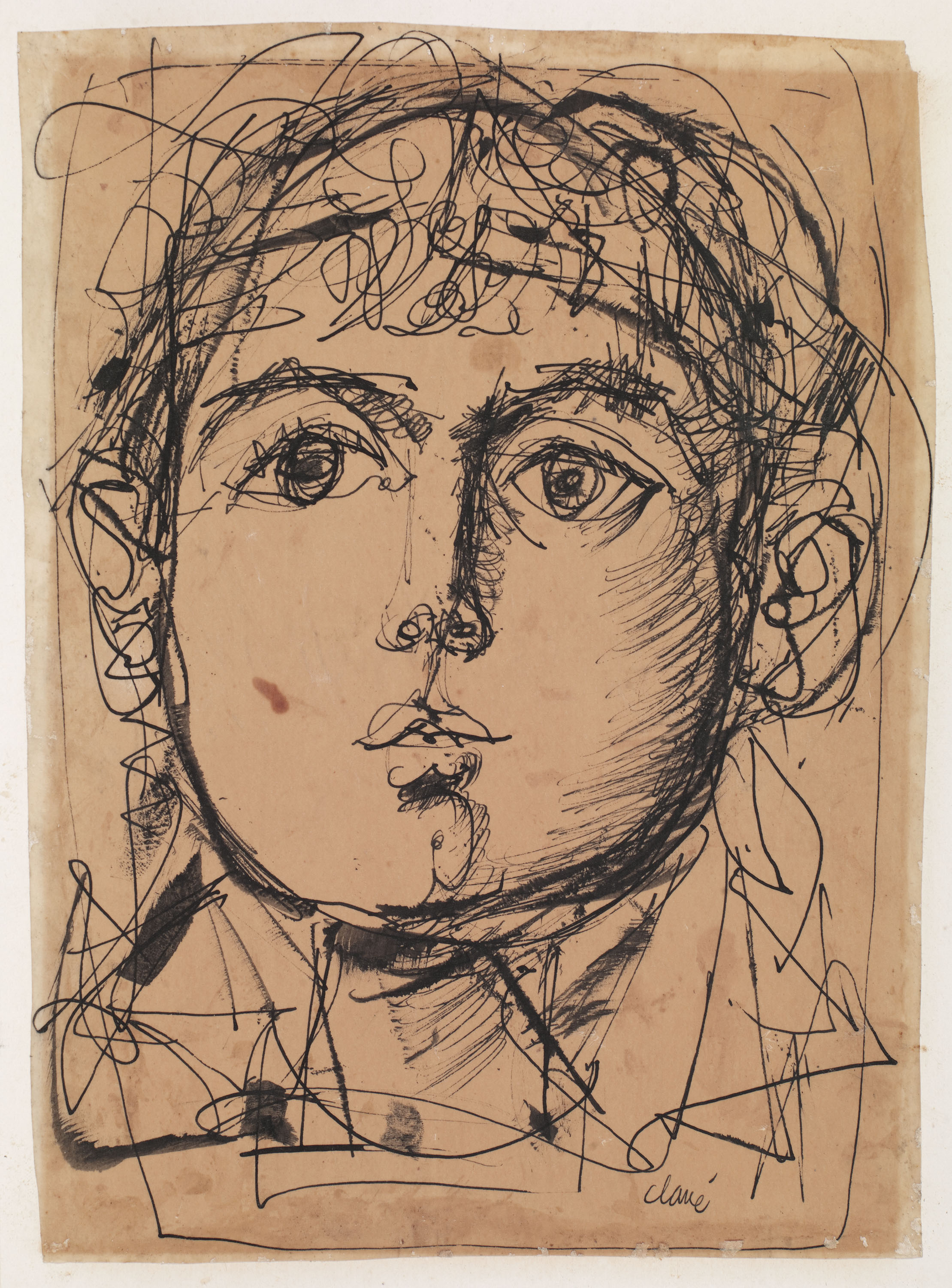 image for: Antoni Clavé - Retrat de nen - Cap a 1950