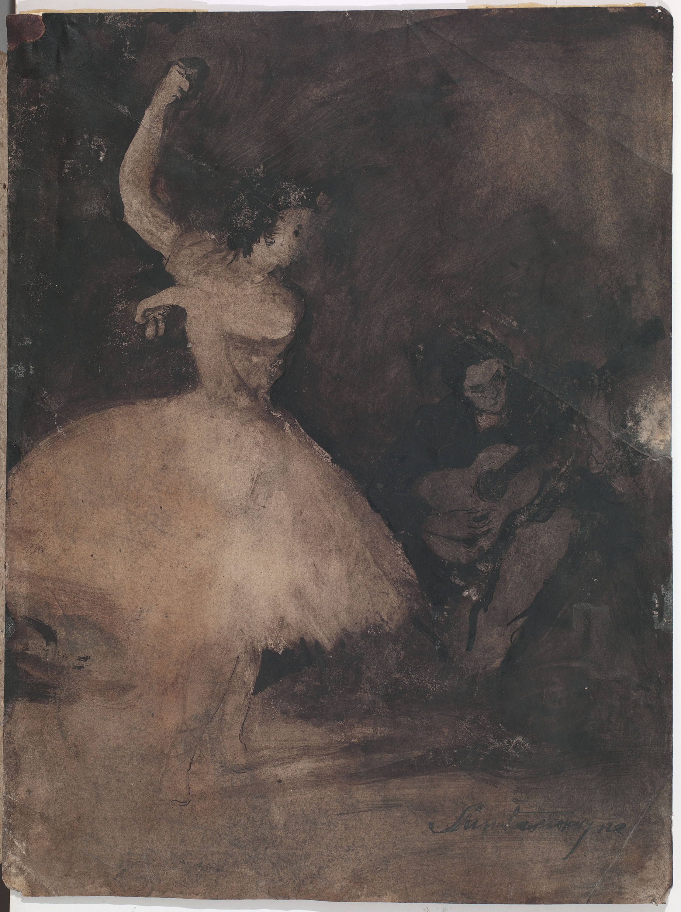 image for: Ernest Santasusagna - Ballarina - Cap a 1940-1950