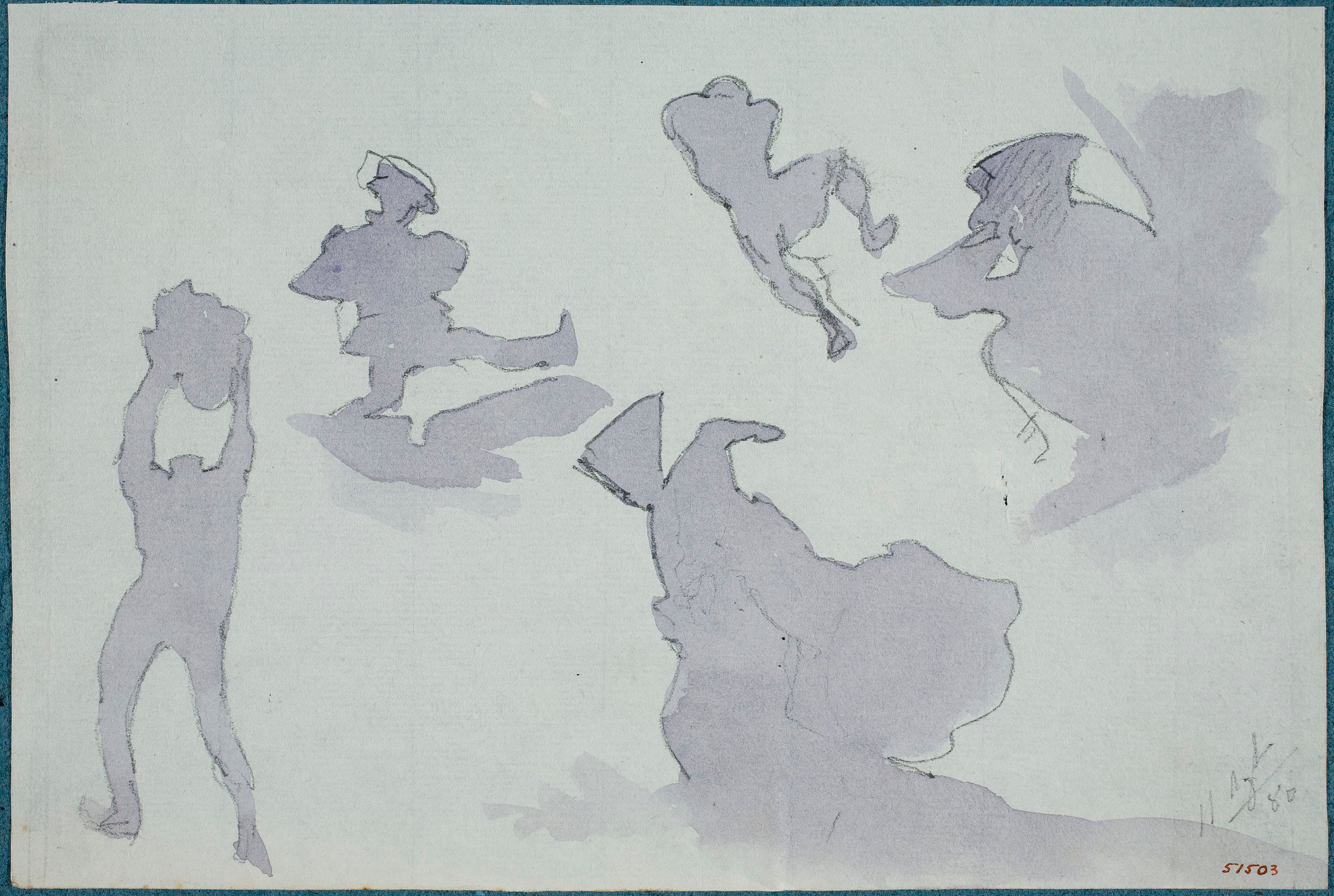 image for: Apel·les Mestres - Posta de sol - 1880