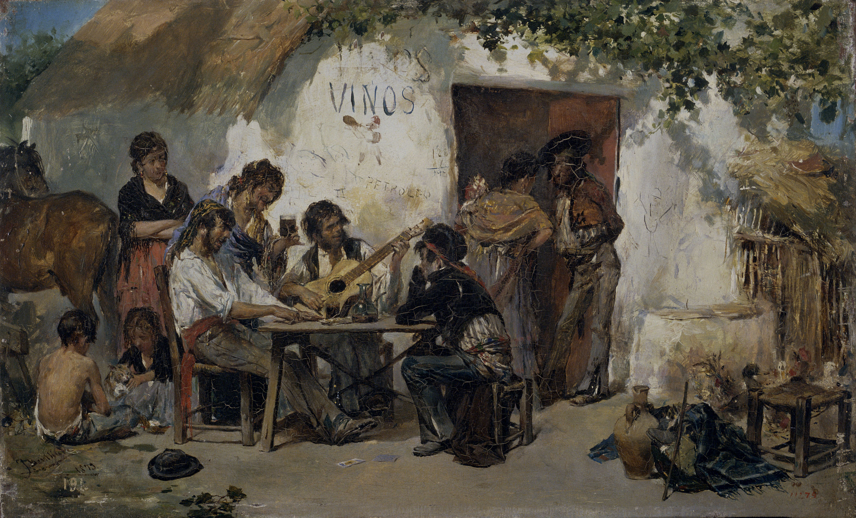 image for: Josep Benlliure Gil - Gitanos - Cap a 1880-1900