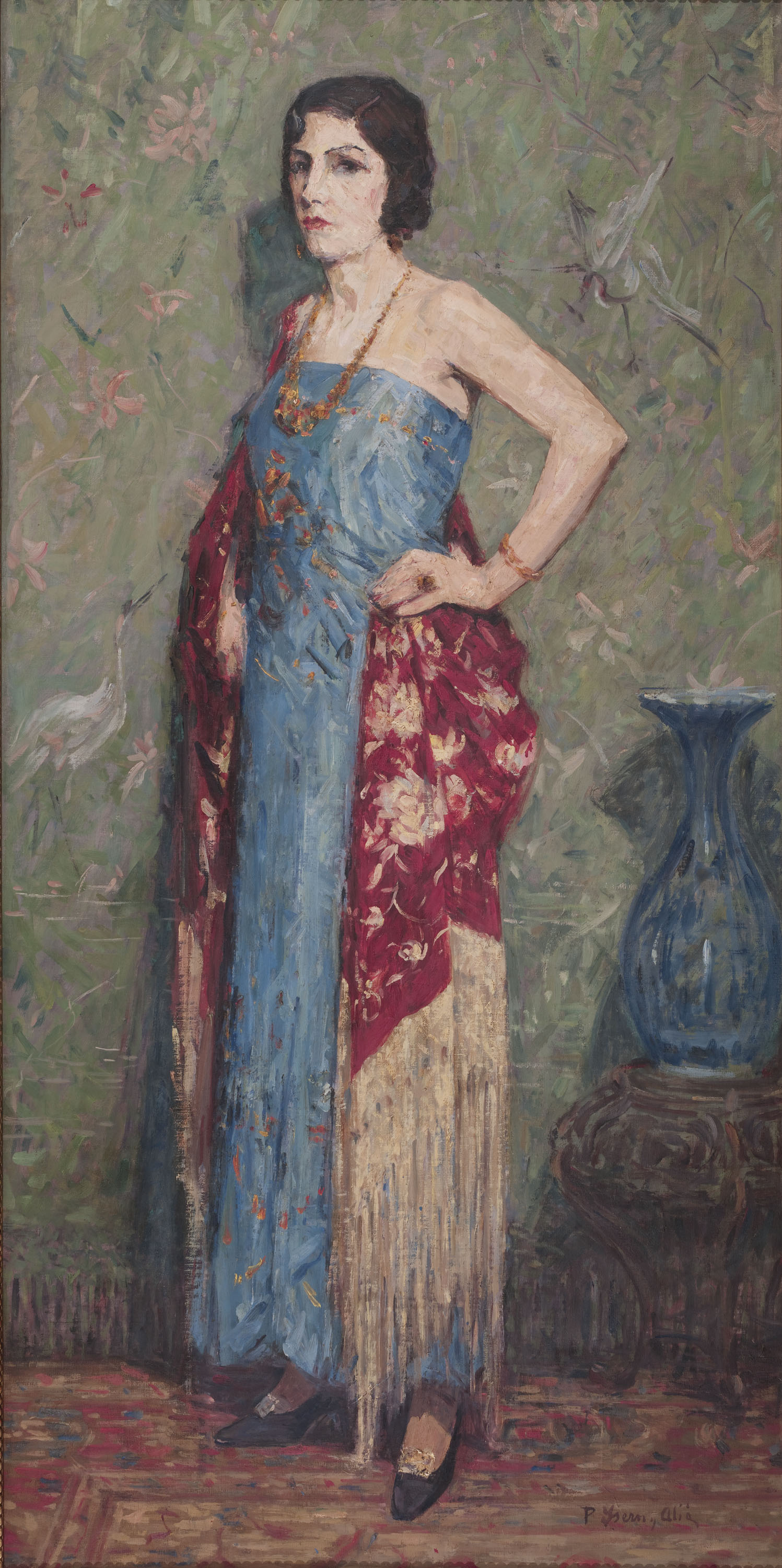image for: Pere Ysern - Retrat de Dolors Mas Fort - Cap a 1930