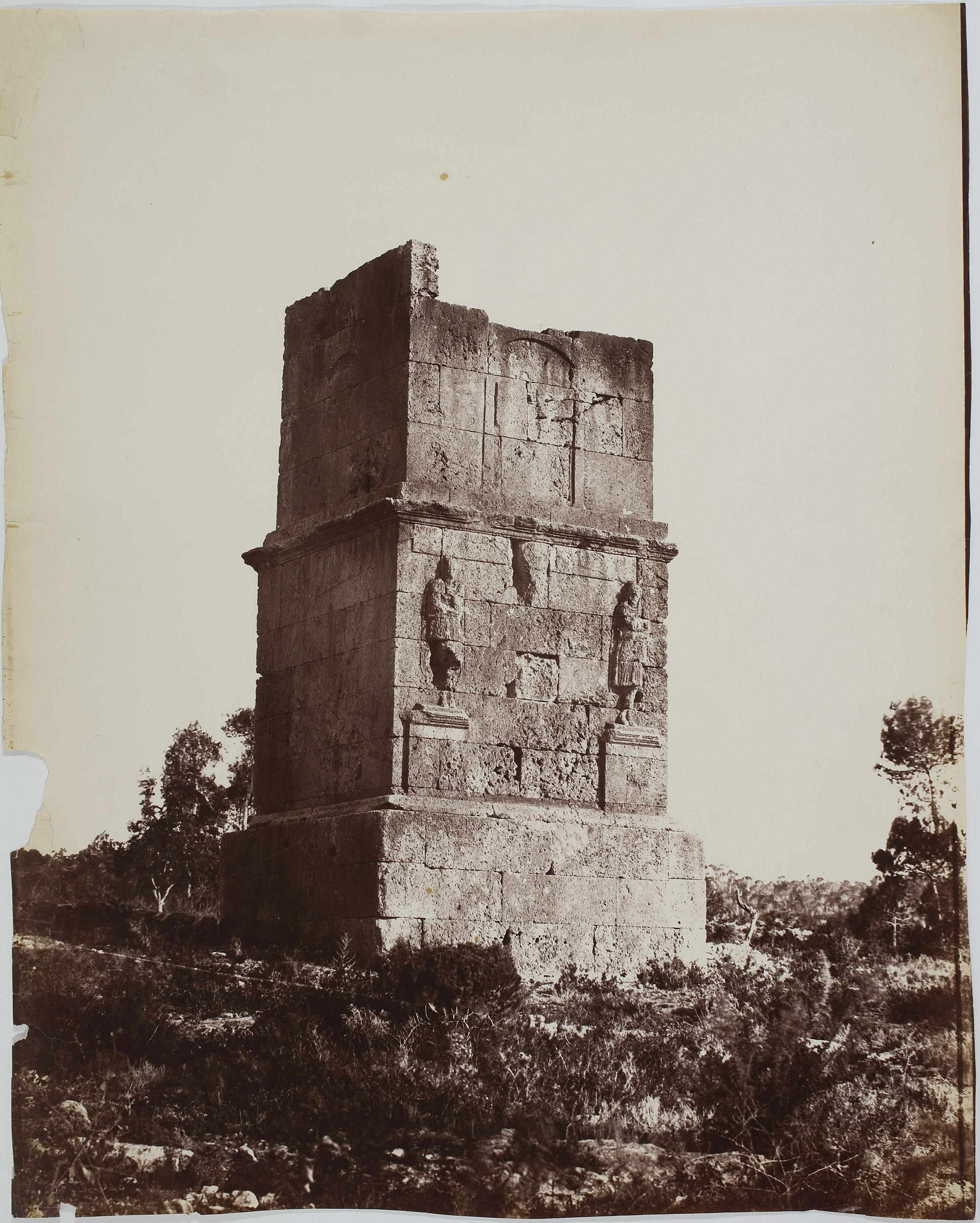 image for: Charles Clifford - Tumba de los Escipiones (Tarragona) - 1860