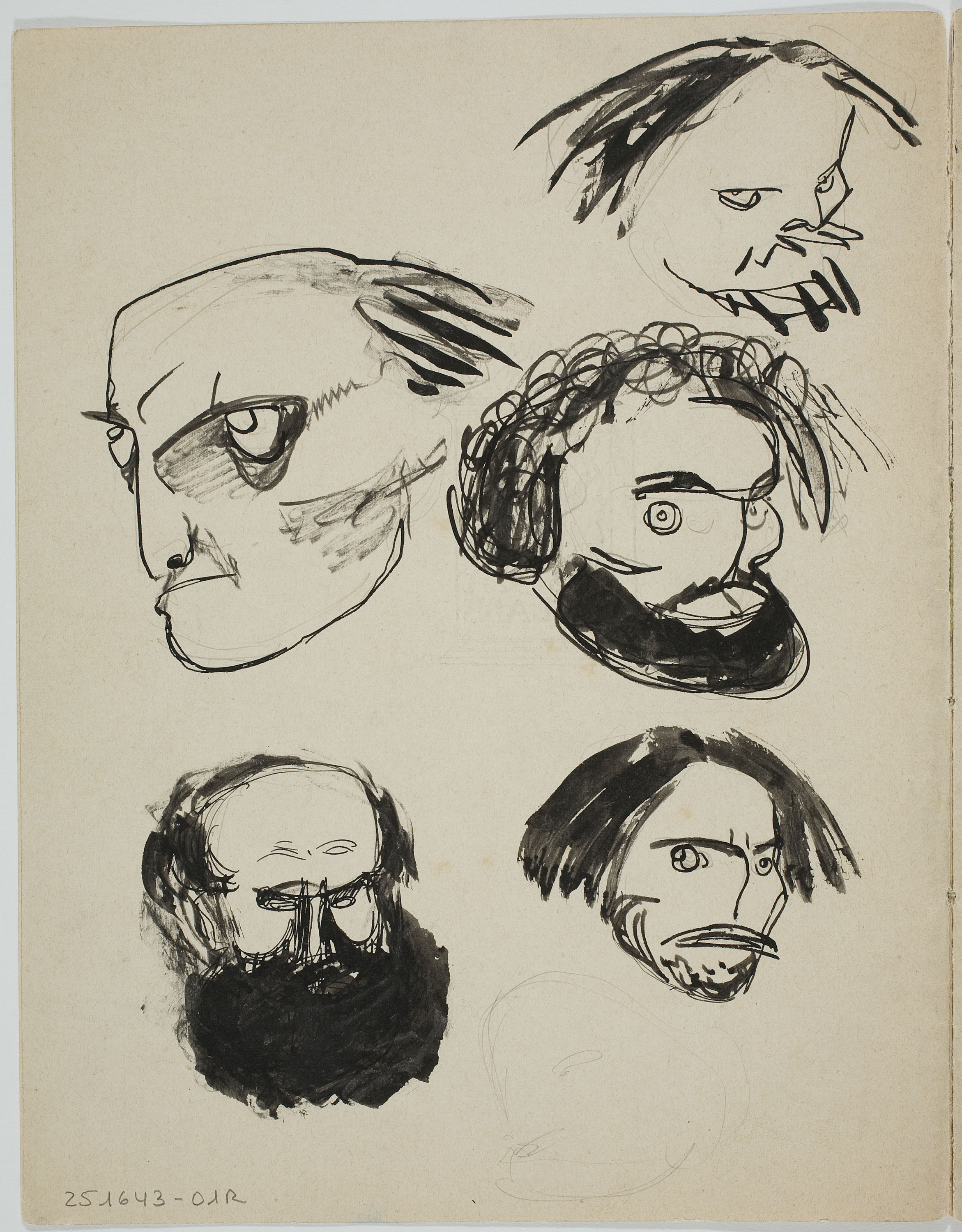 image for: Ismael Smith - Caricatures al «Dictamen-acord de constitució. Reglament interior» de l’Institut d’Estudis Catalans, de 1907 - 1907 [4]