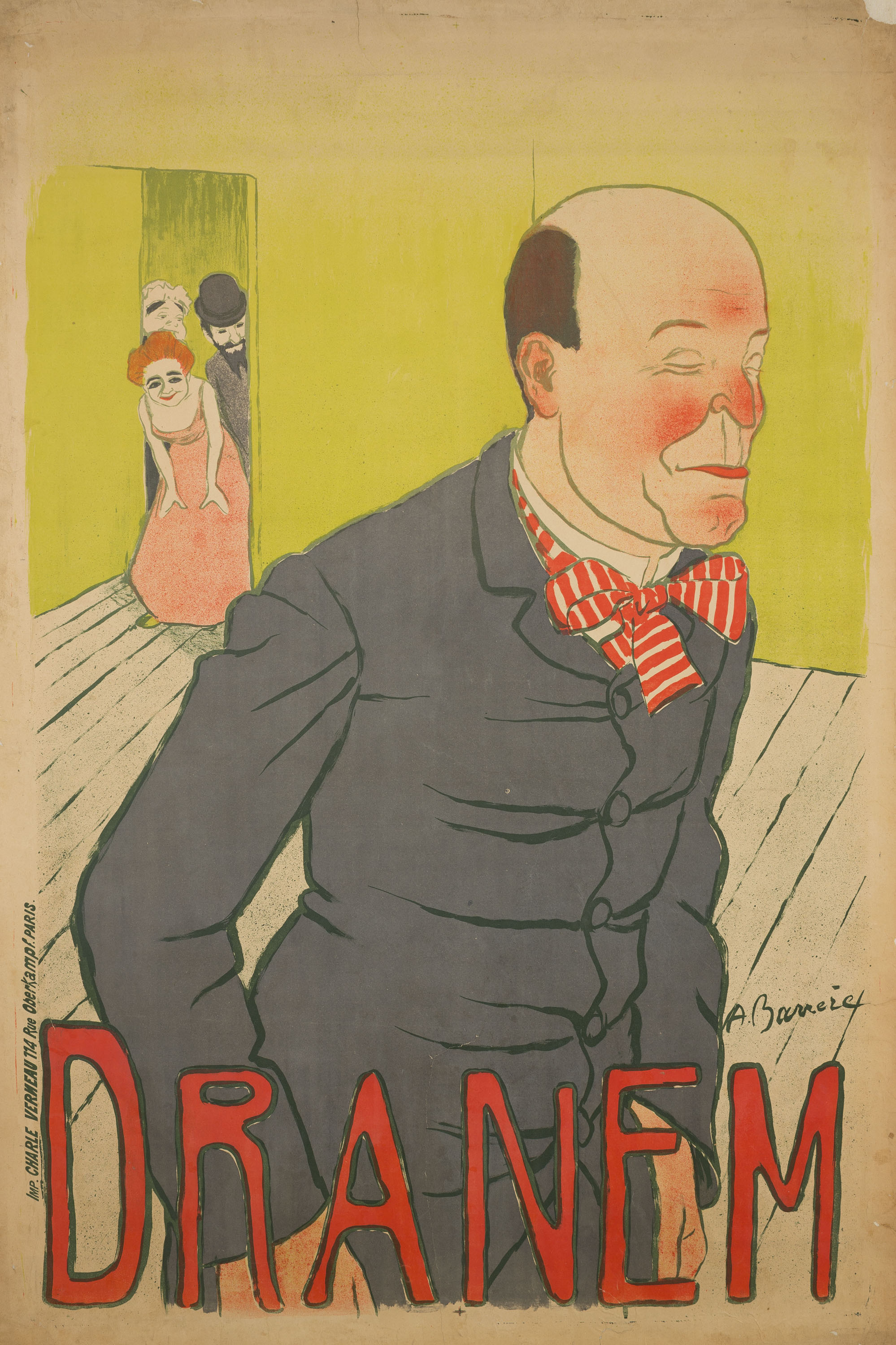 image for: Adrien Barrère - Dranem - 1903 o anterior