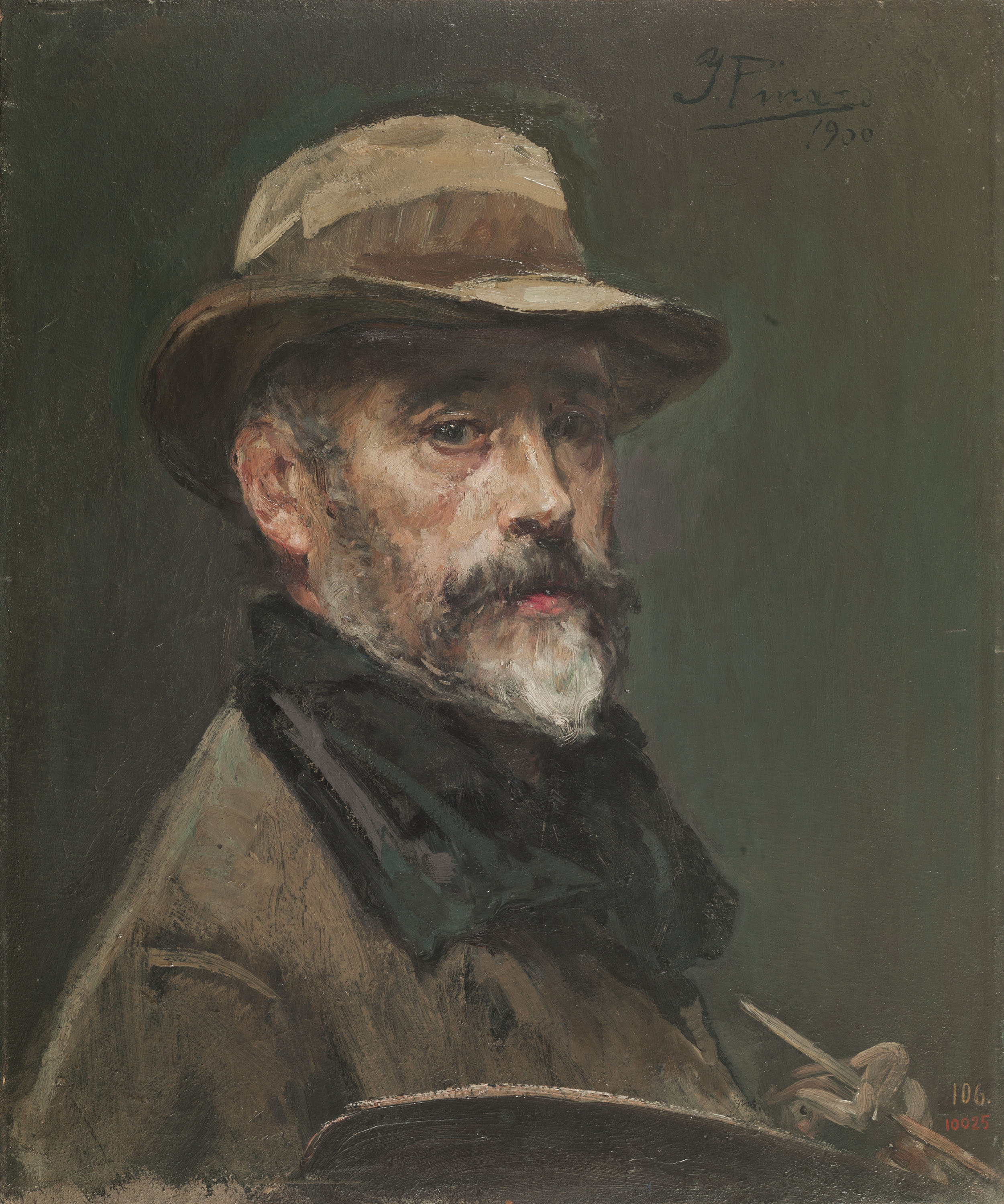 image for: Ignasi Pinazo - Autoretrat - 1900