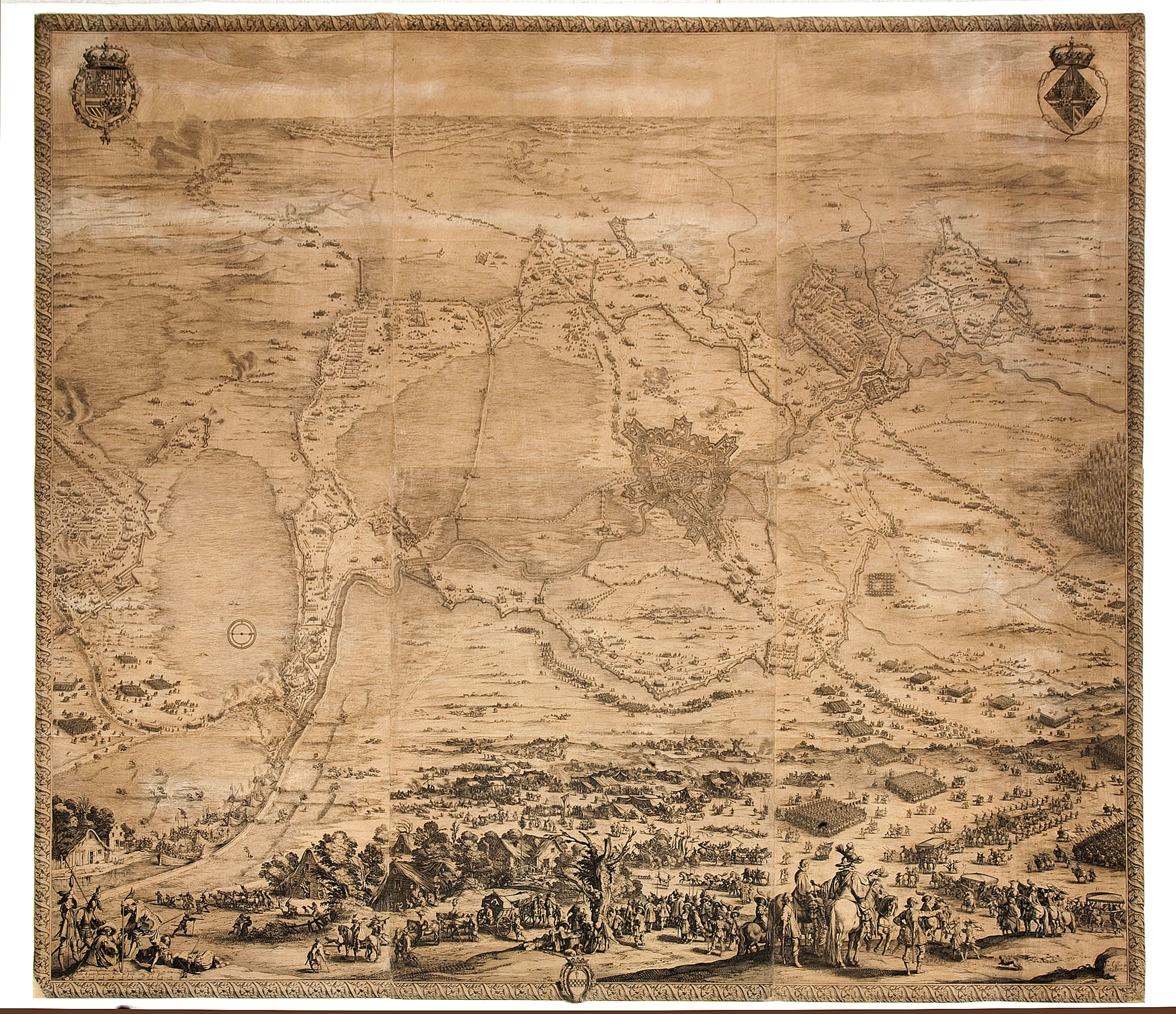 image for: Jacques Callot - Setge de Breda - 1627-1628