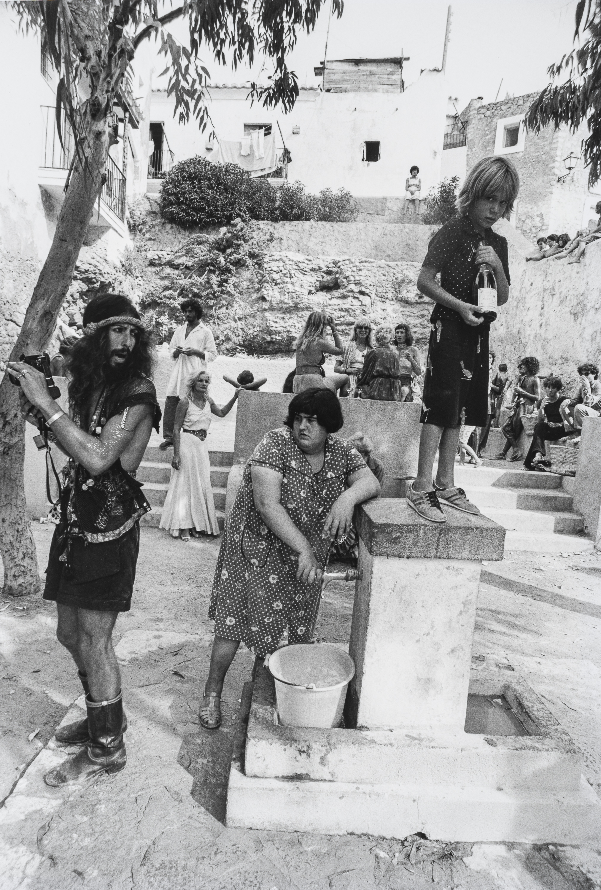 image for: Oriol Maspons - Hippies (Eivissa) - 1976 (tiratge posterior)