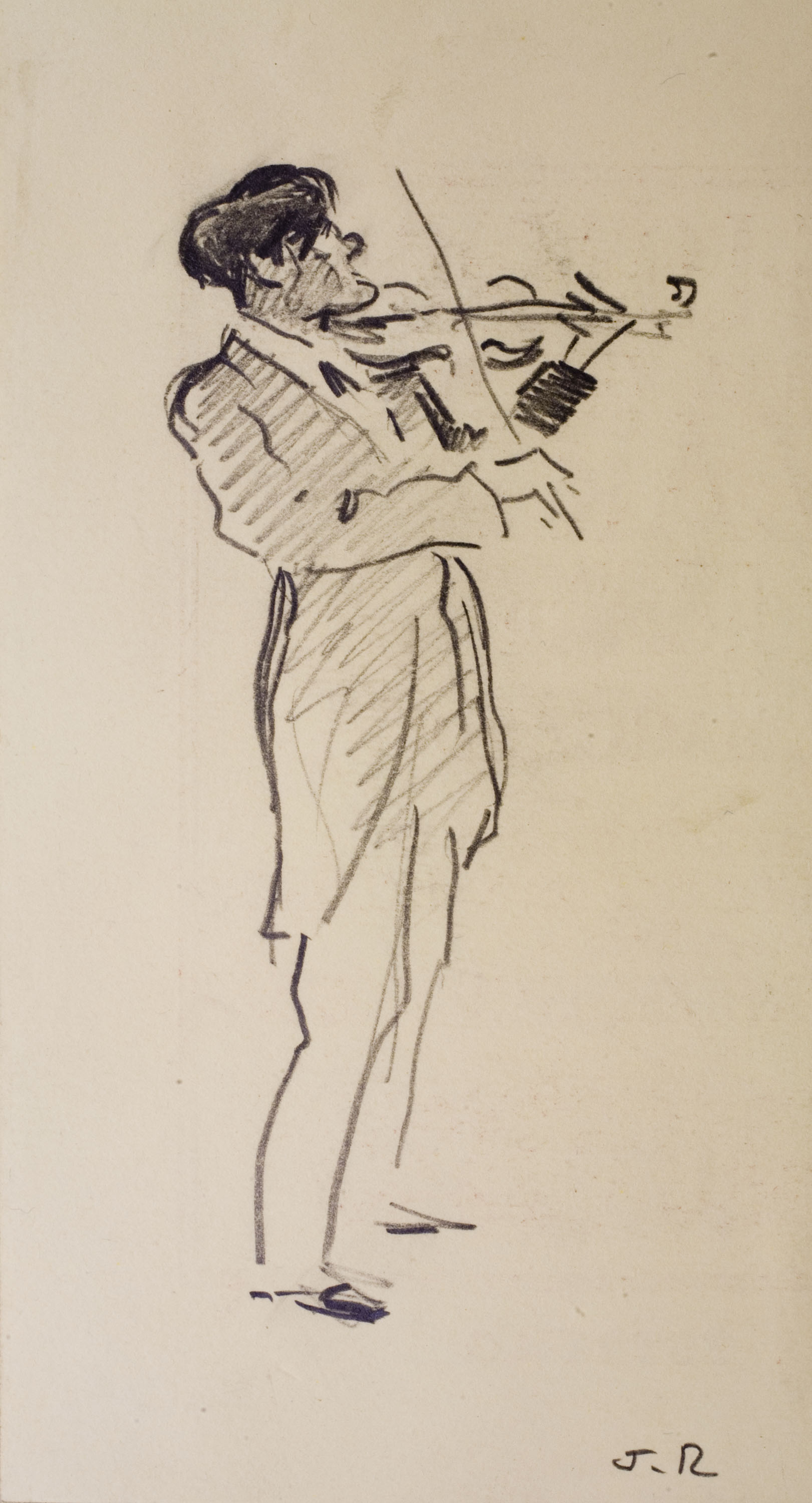 image for: Joaquim Renart - El violinista Francesc Costa - 8 de març de 1926