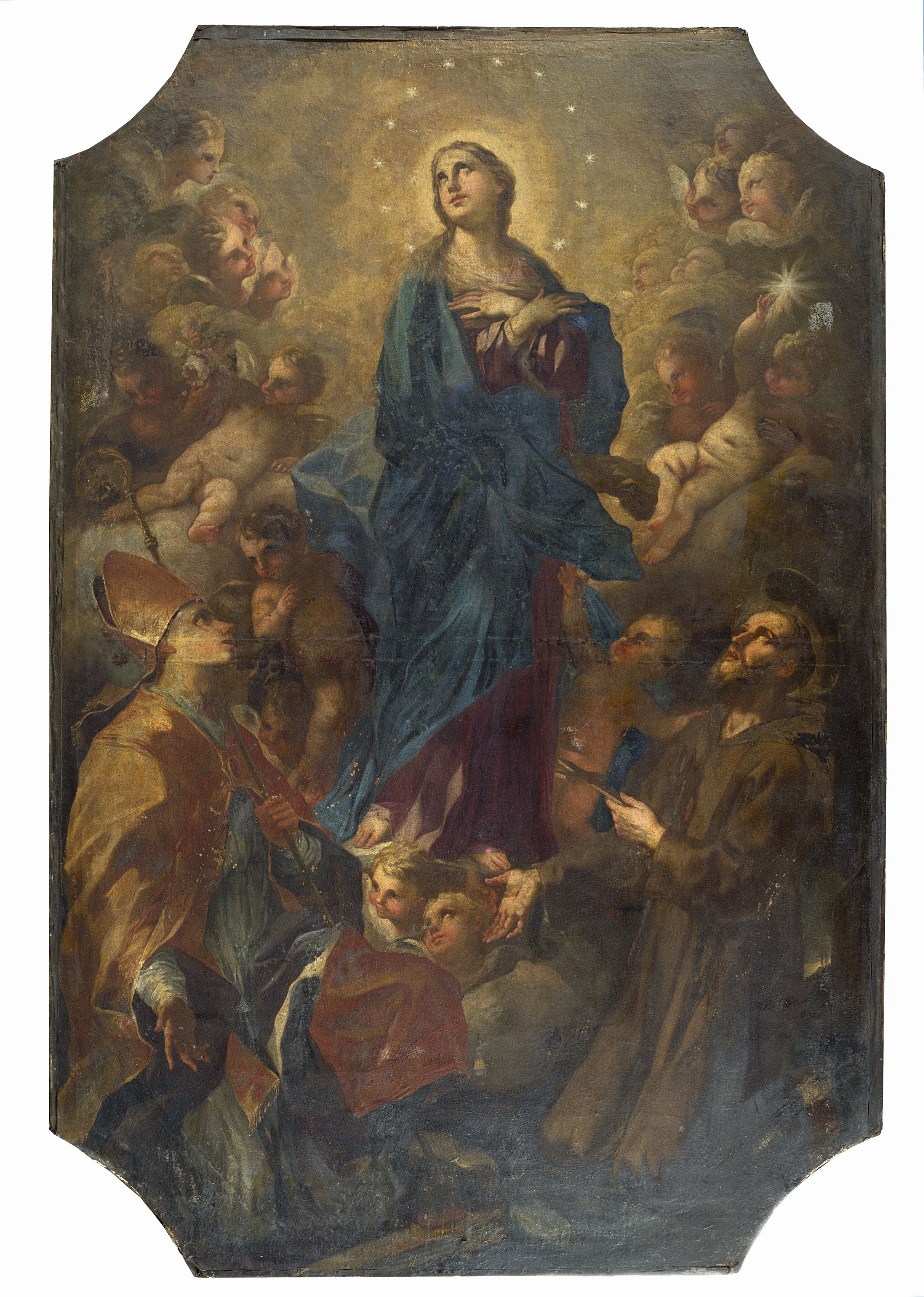 image for: Nicola Malinconico - Glorificació de la Mare de Déu - Cap a 1700