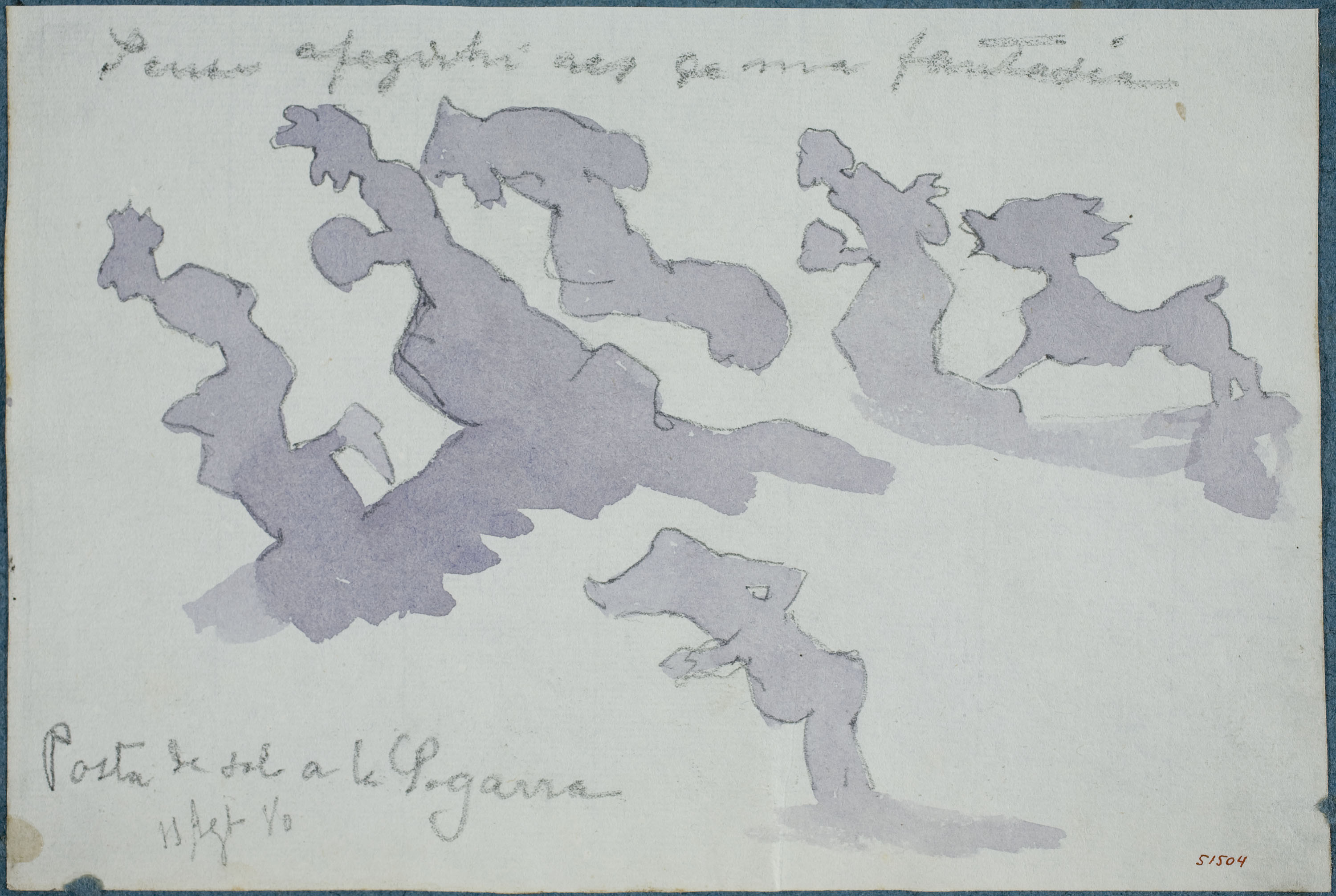 image for: Apel·les Mestres - Posta de sol a la Segarra - 1880