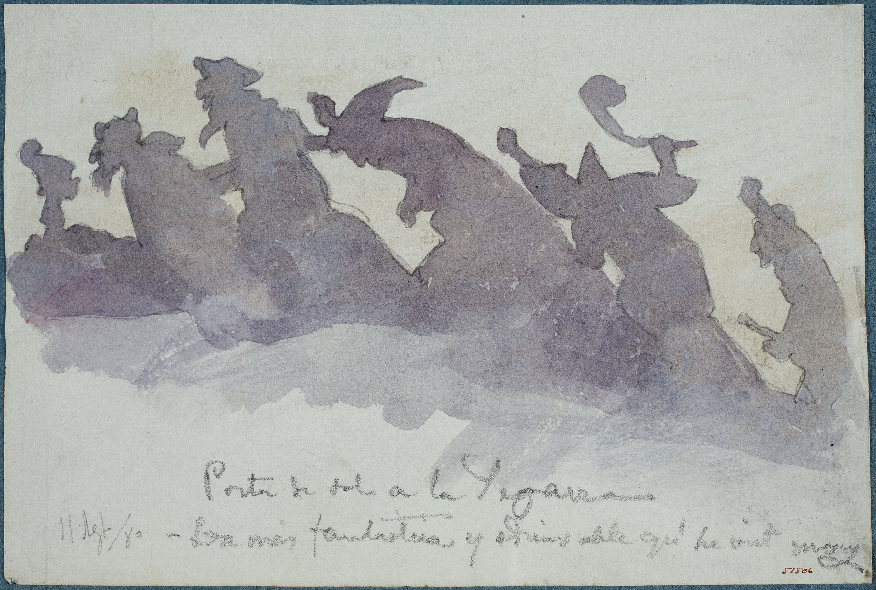 image for: Apel·les Mestres - Posta de sol a la Segarra - 1880