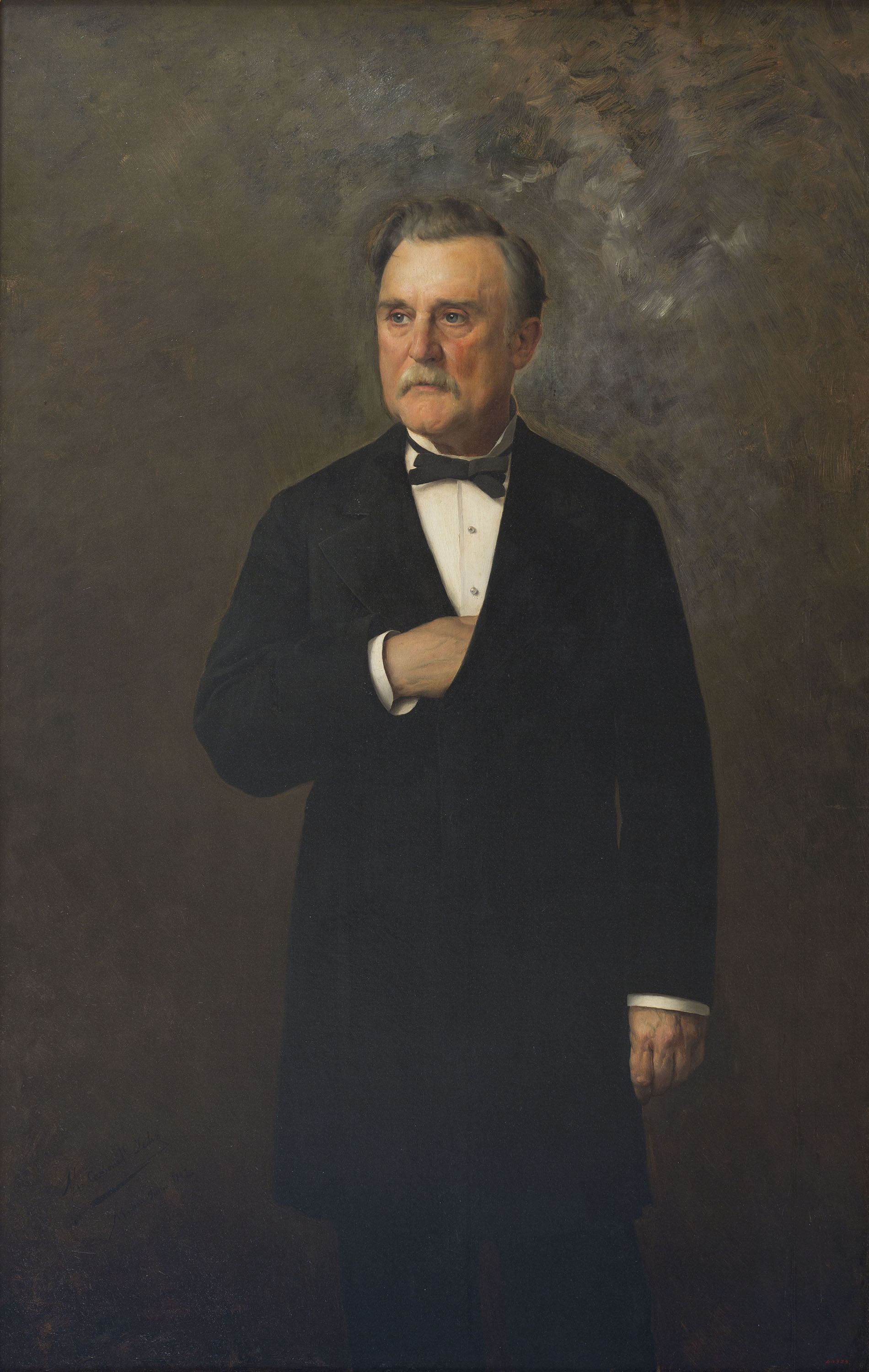 image for: Miquel Carbonell - Retrat del marquès de Santa Ana - 1882