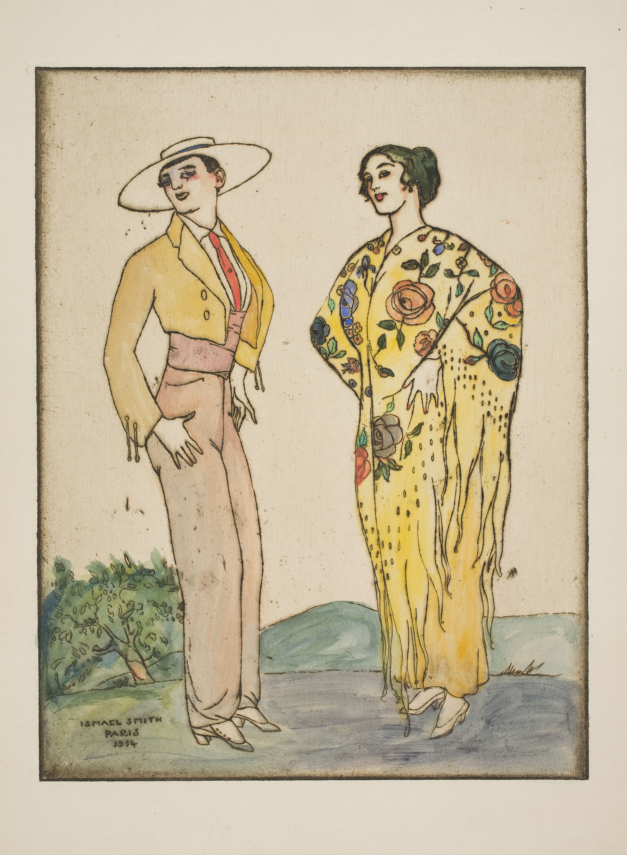 image for: Ismael Smith - Parella andalusa - 1914
