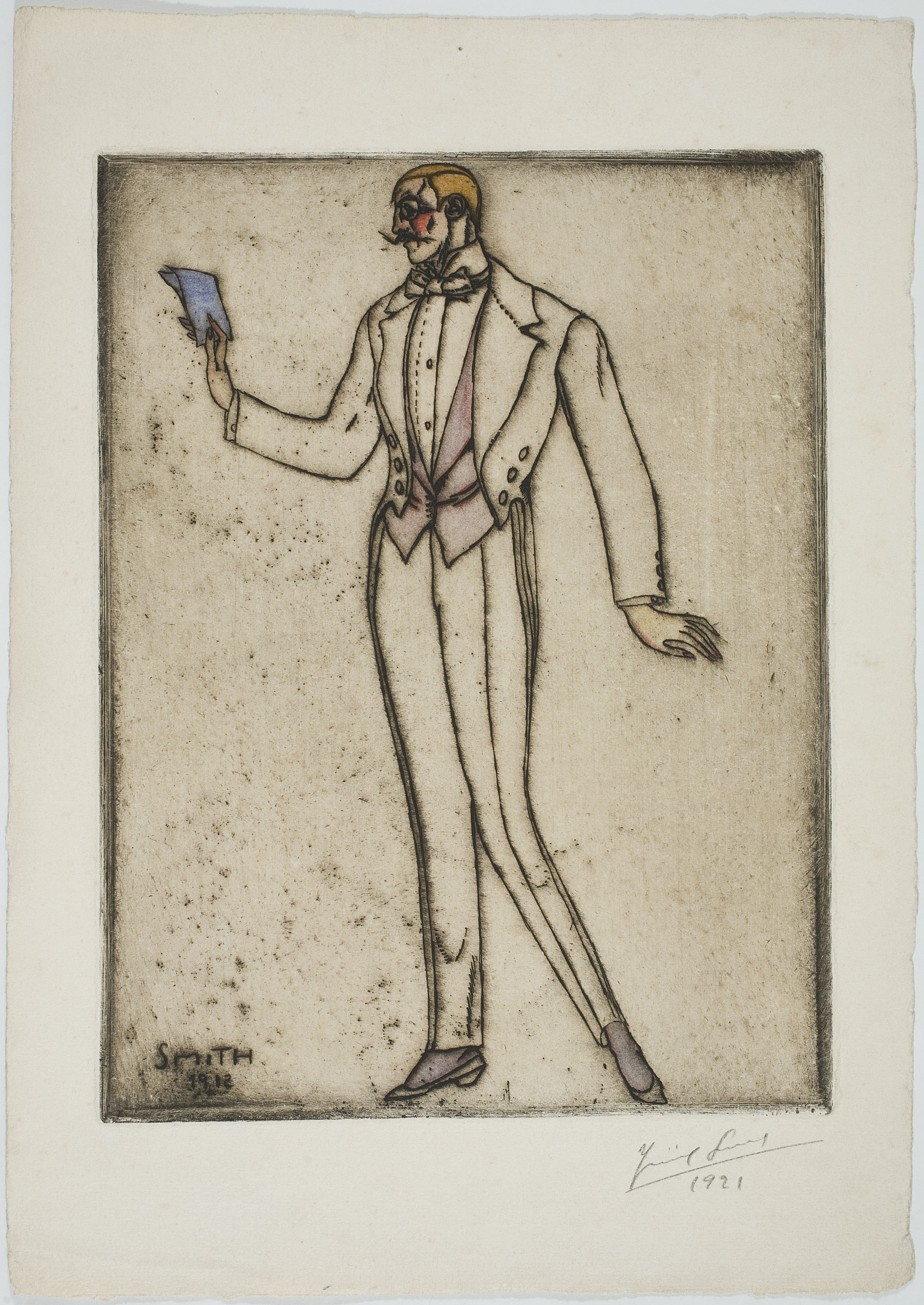 image for: Ismael Smith - Invitació - 1912