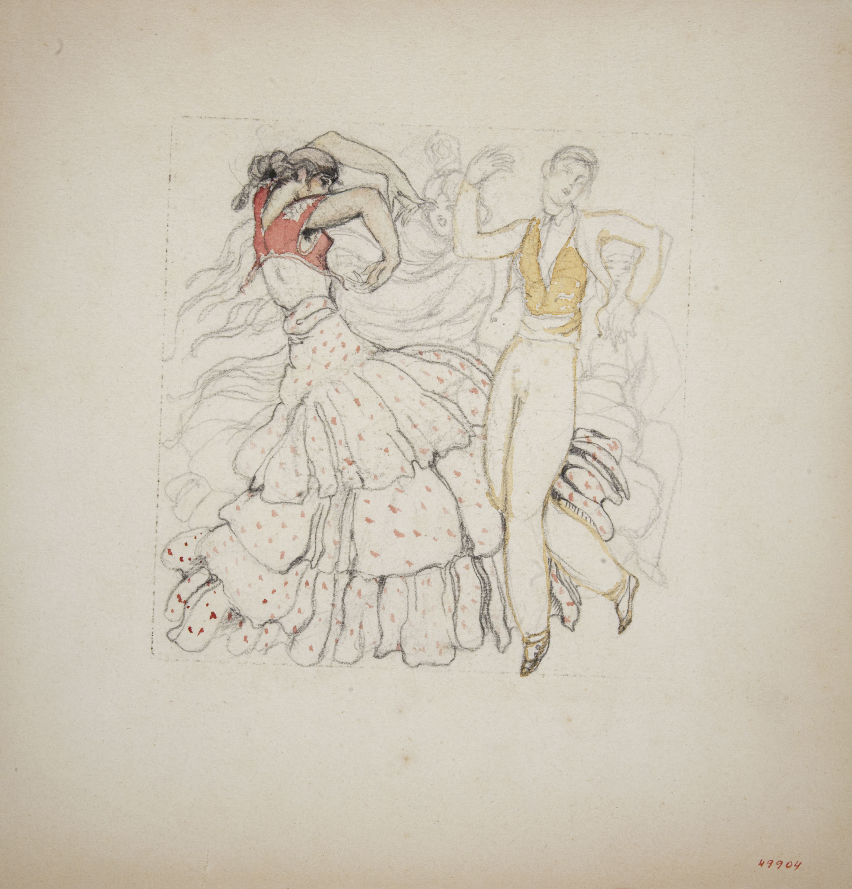 image for: Ismael Smith - Ballarins flamencs - 1918