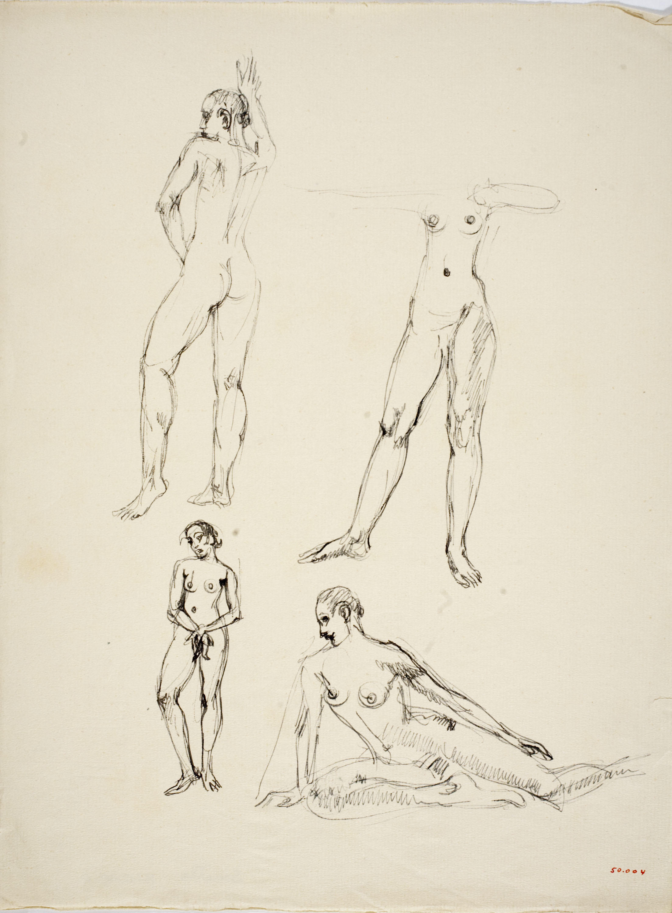 image for: Ismael Smith - Apunts de nus femenins - Cap a 1933-1934