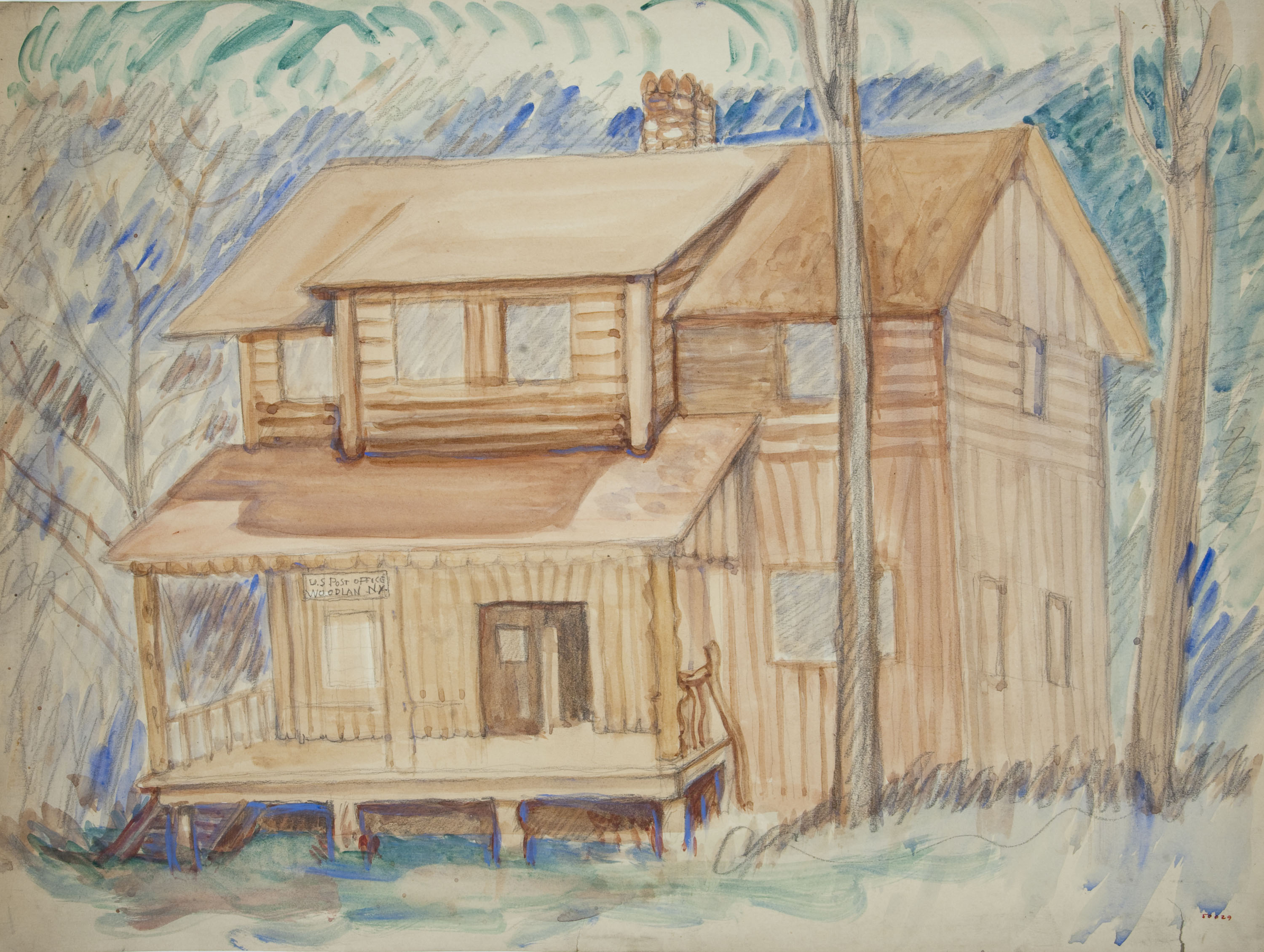 image for: Ismael Smith - Casa dels voltants d&#039;Irvington - Cap a 1941-1950