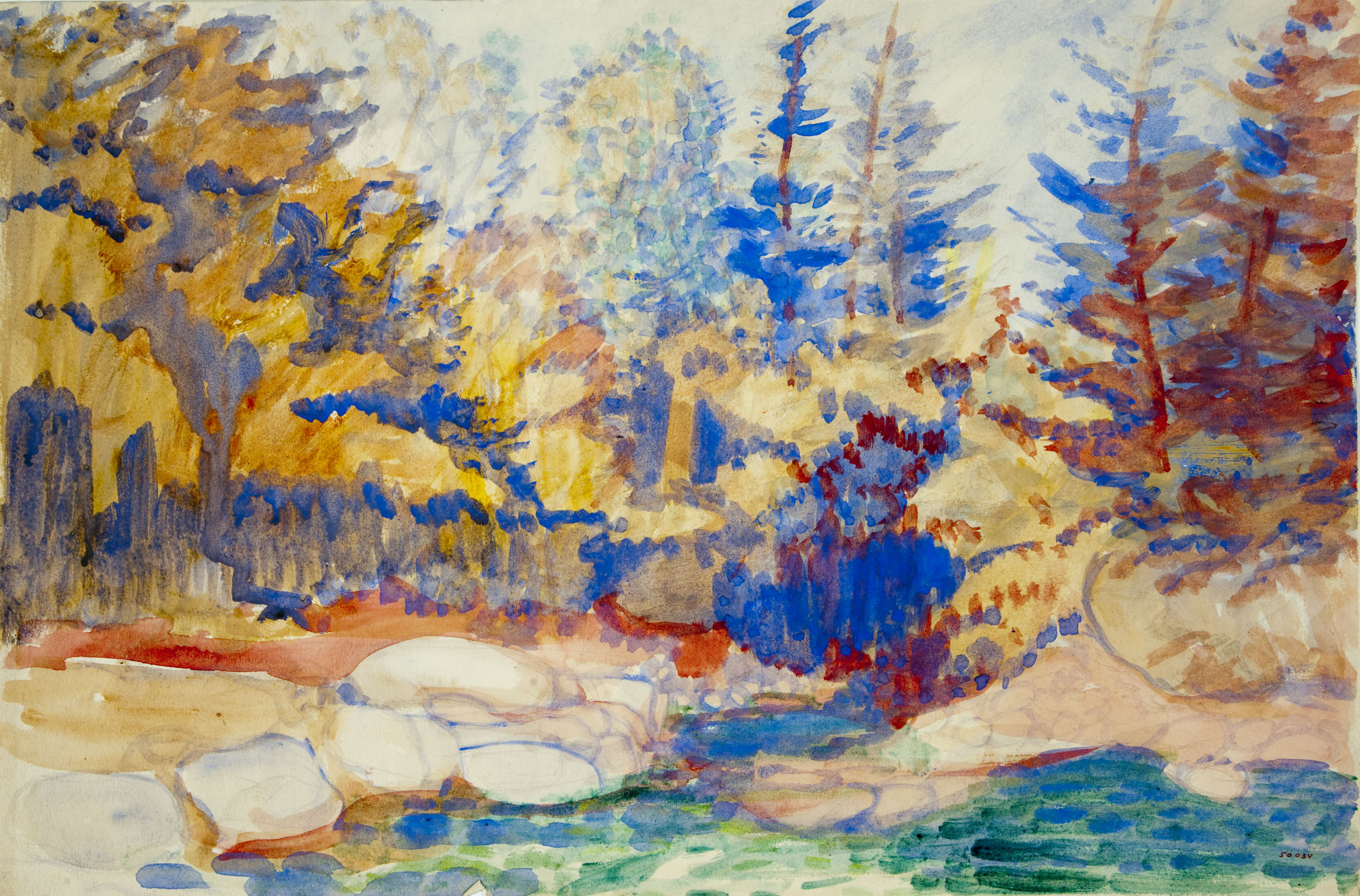 image for: Ismael Smith - Paisatge al voltant d&#039;Irvington - Cap a 1941-1950