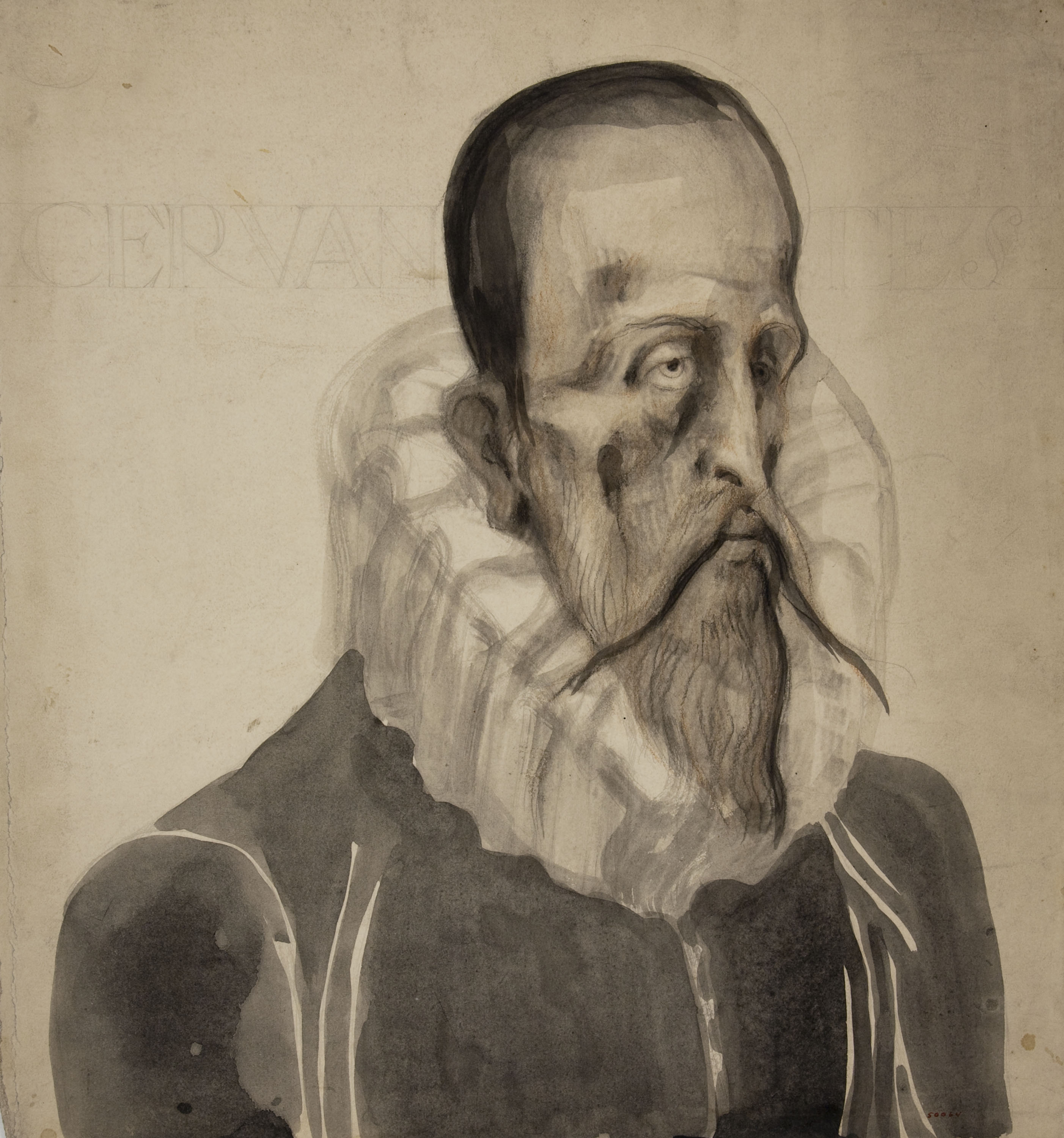 image for: Ismael Smith - Bust de Cervantes - Cap a 1914-1925