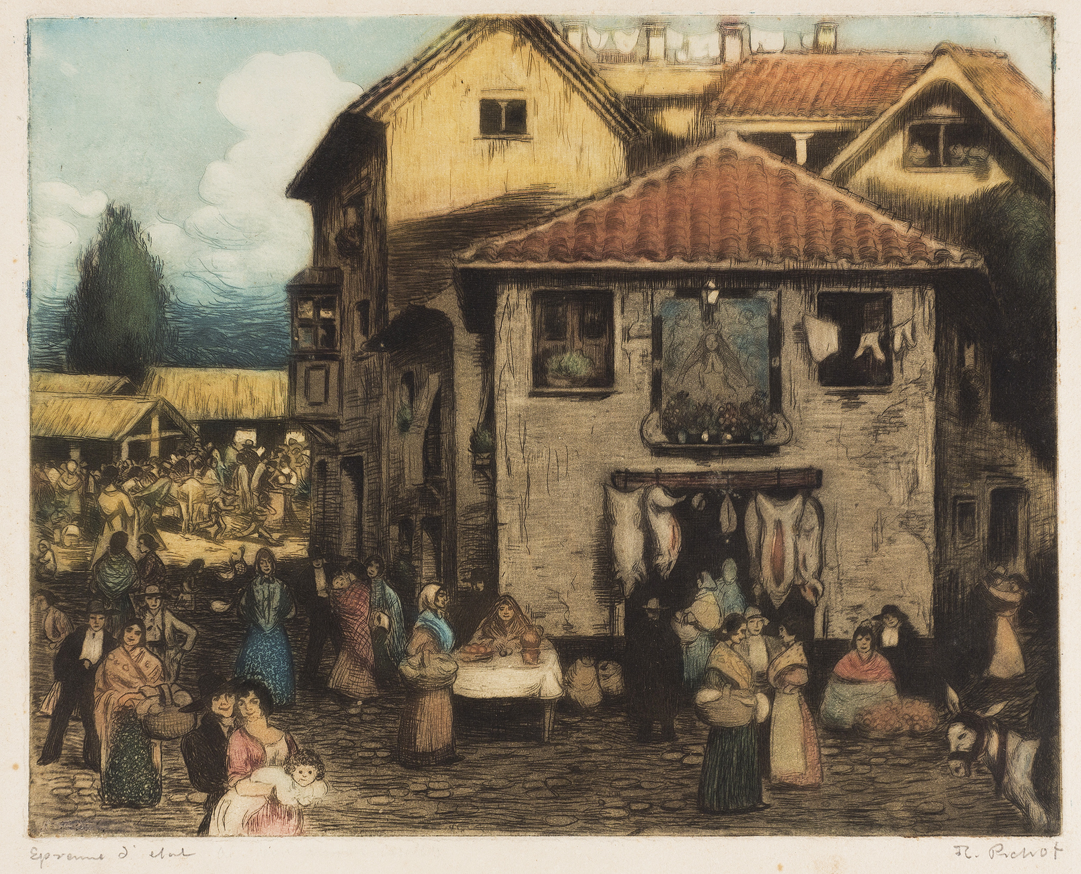 image for: Ramon Pichot Gironés - Mercat - Entre 1906 i 1911