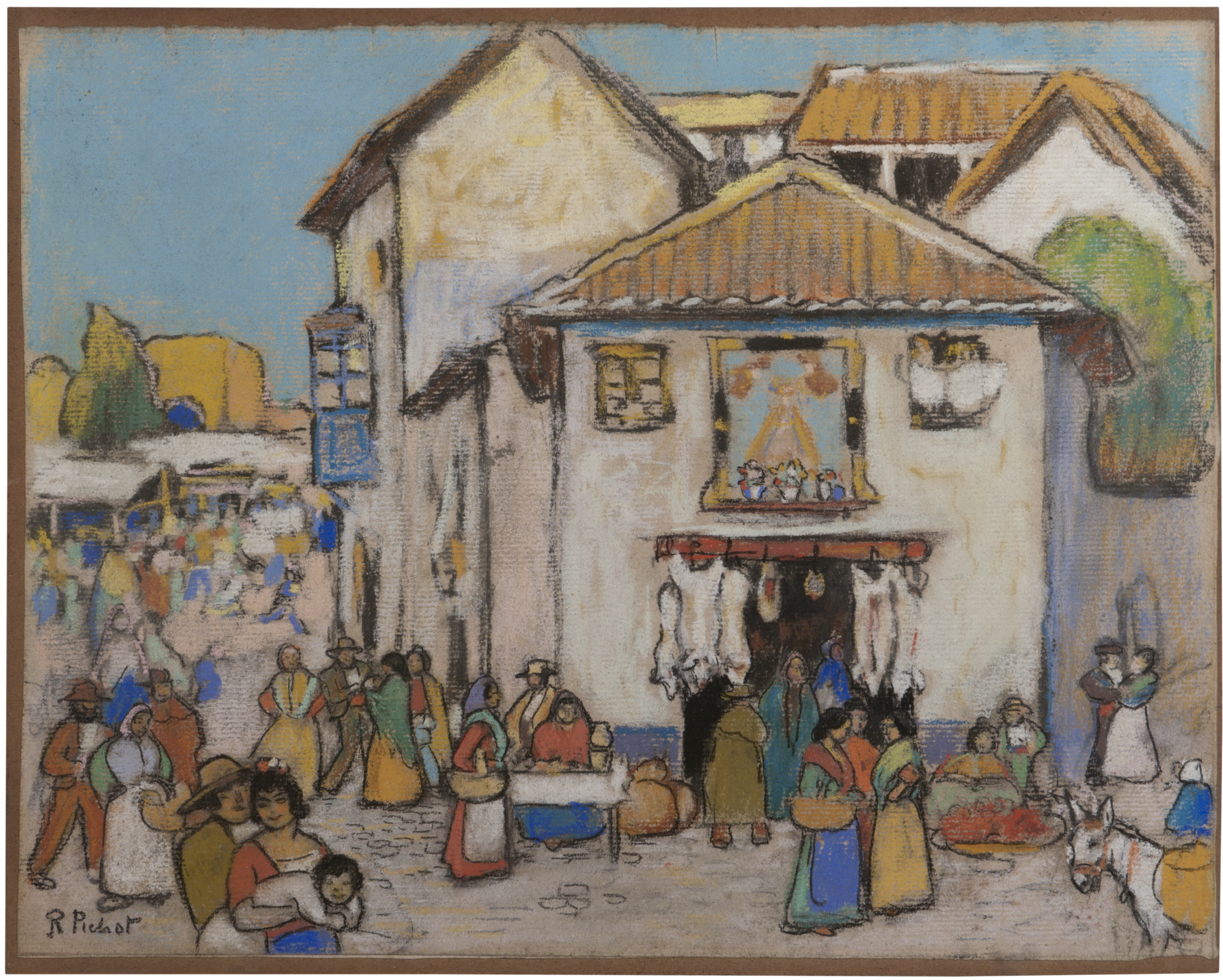 image for: Ramon Pichot Gironés - Mercat - Entre 1906 i 1911 [1]