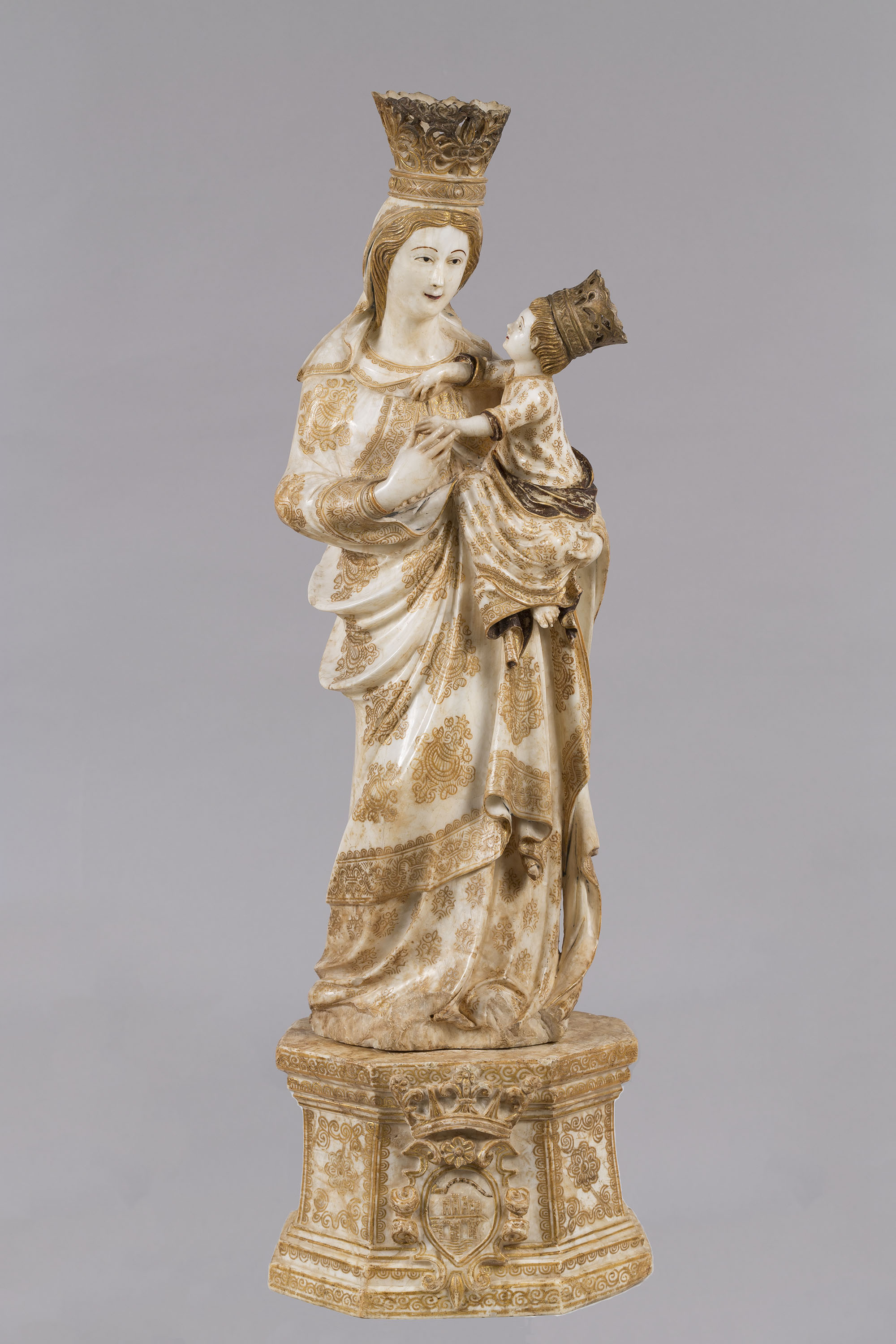 image for: Anònim - Mare de Déu amb el Nen («Madonna di Trapani») - Segle XVII