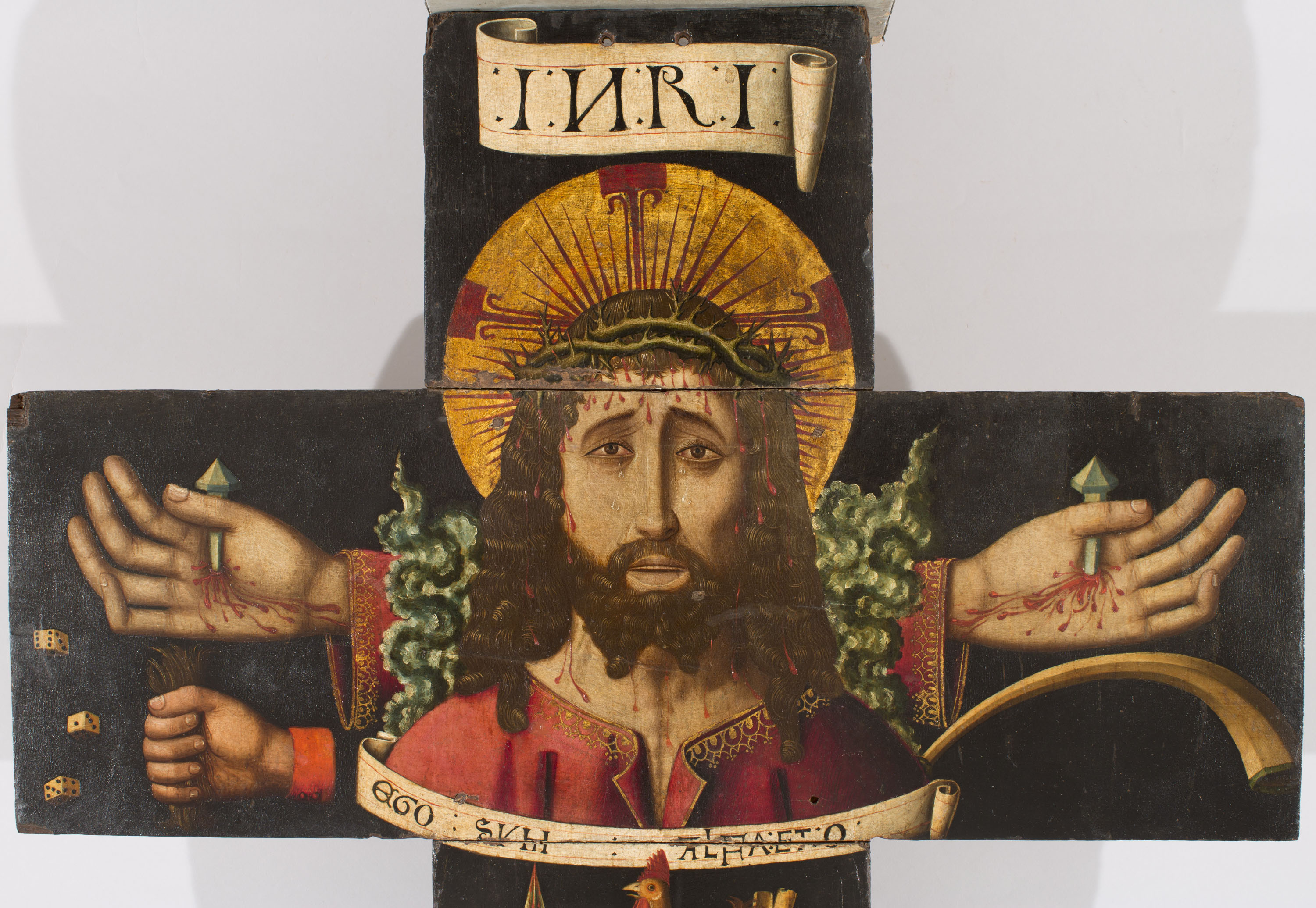 image for: Martín Bernat - Creu processional amb el bust de Crist i els instruments de la Passió - 1477-1505 [1]