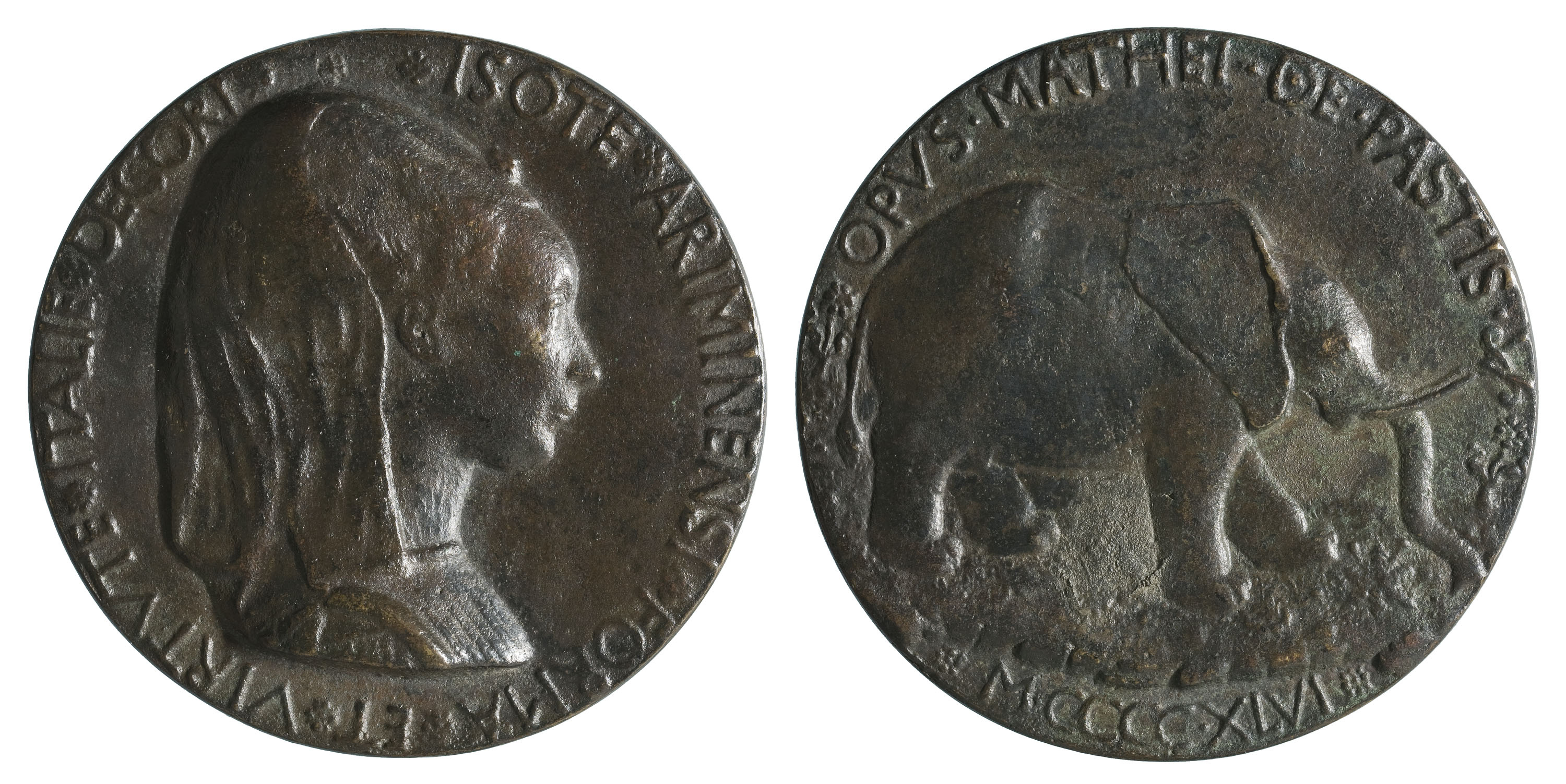 image for: Matteo de&#039; Pasti - Isotta degli Atti - 1446