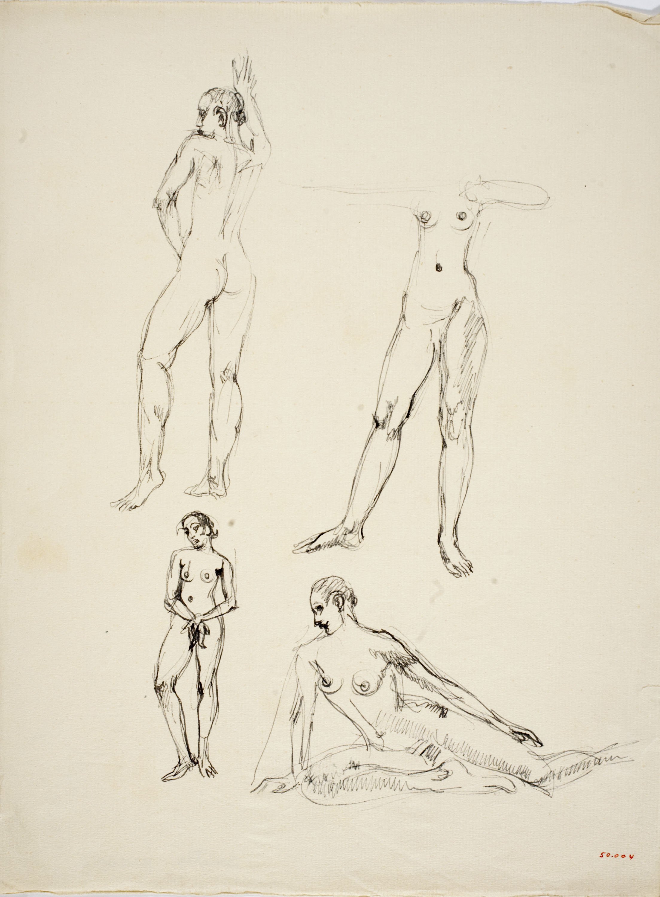 image for: Ismael Smith - Apunts de nus femenins - Cap a 1933-1934