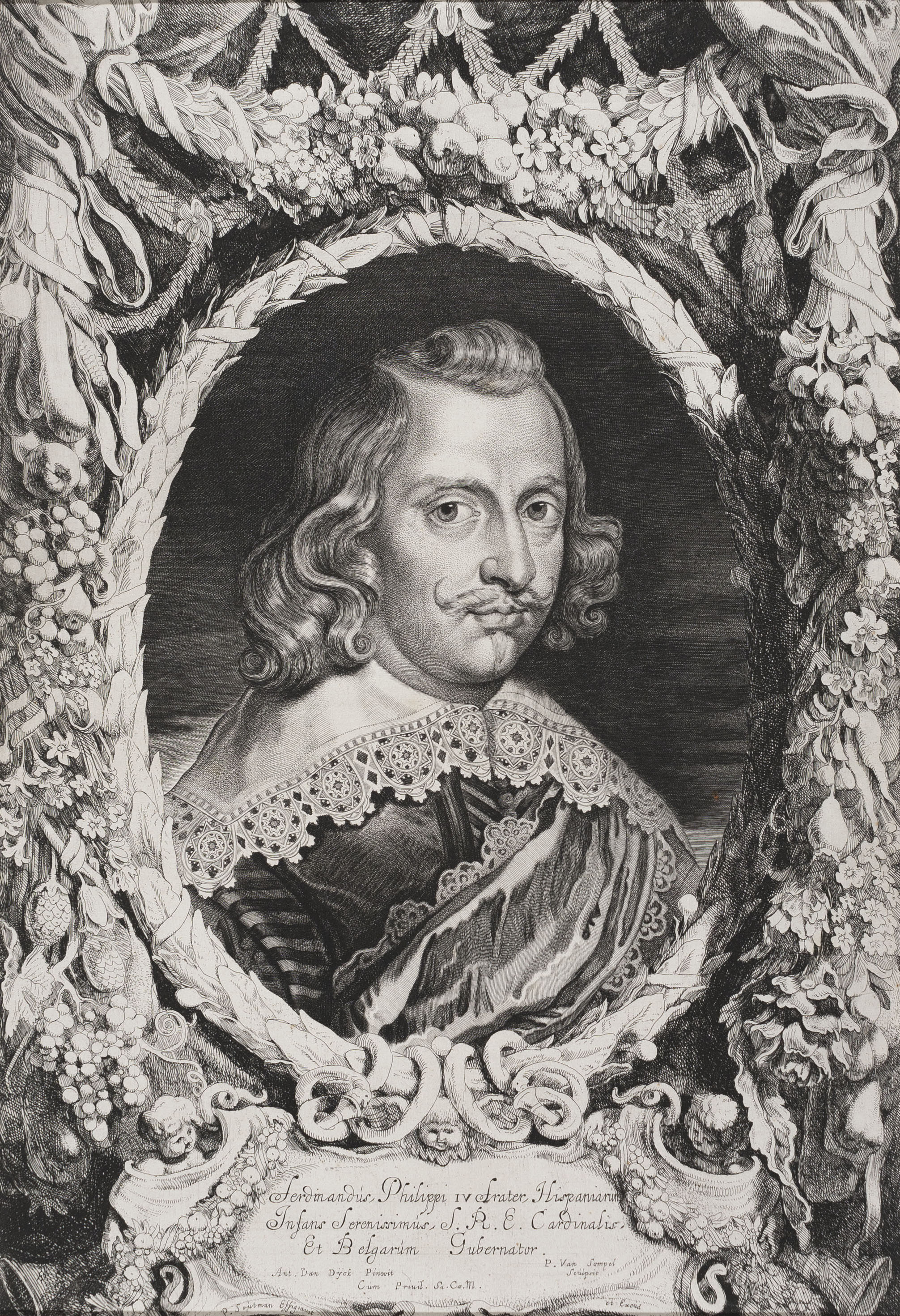 image for: Pieter van Sompel - Retrat del Cardenal-Infant Ferran d&#039;Àustria - Cap a 1650