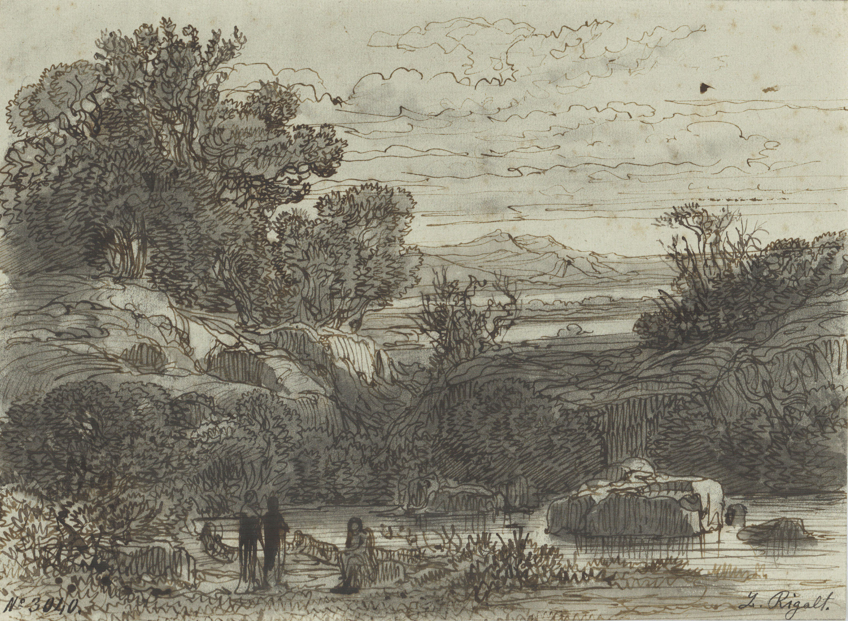 image for: Lluís Rigalt - Paisatge - Cap a 1860-1870