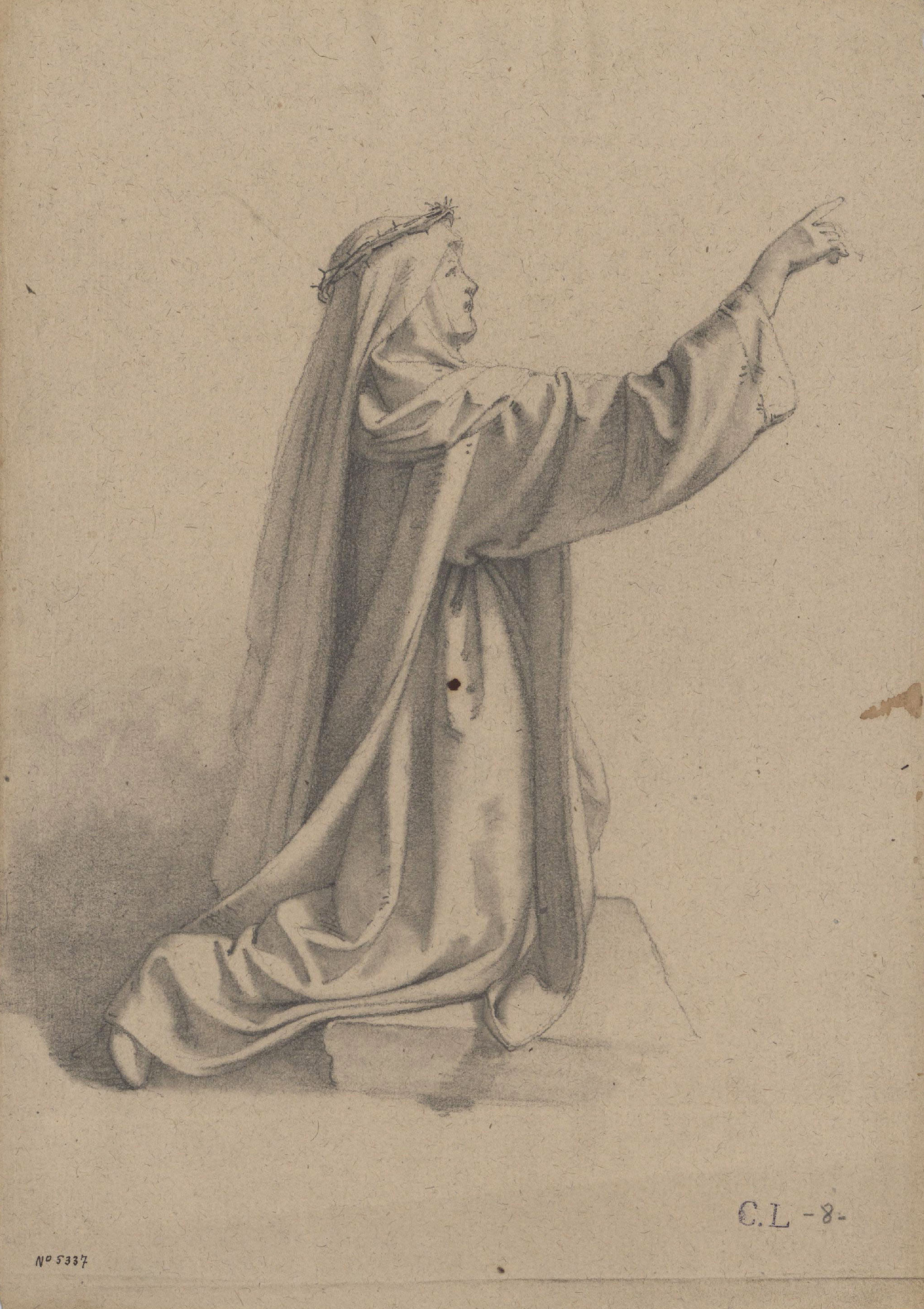 image for: Claudi Lorenzale - Santa Rosa de Lima [?] - Cap a 1850-1870